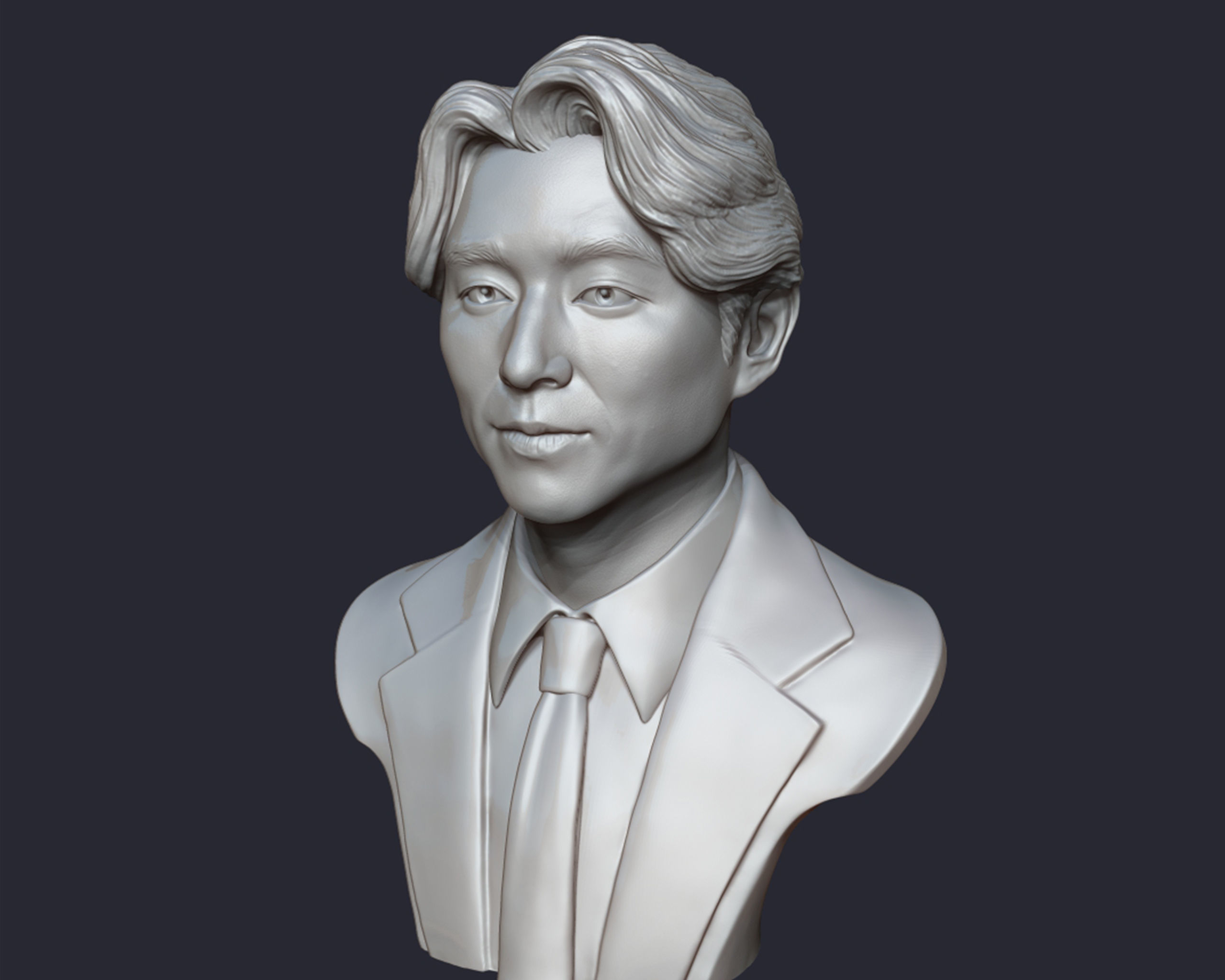 Gong Yoo portrait model 3D print model_11