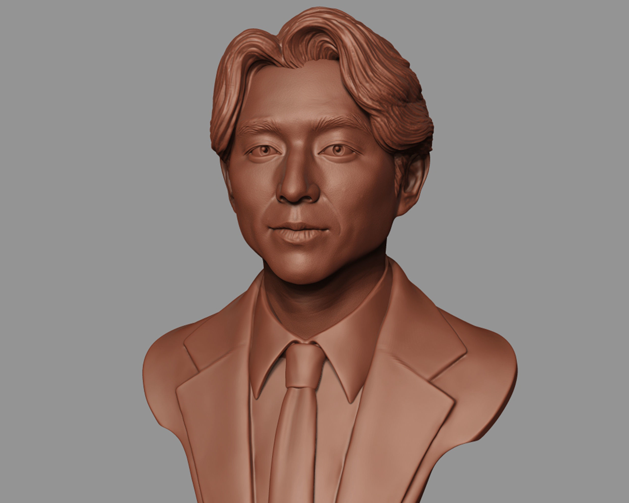 Gong Yoo portrait model 3D print model_13