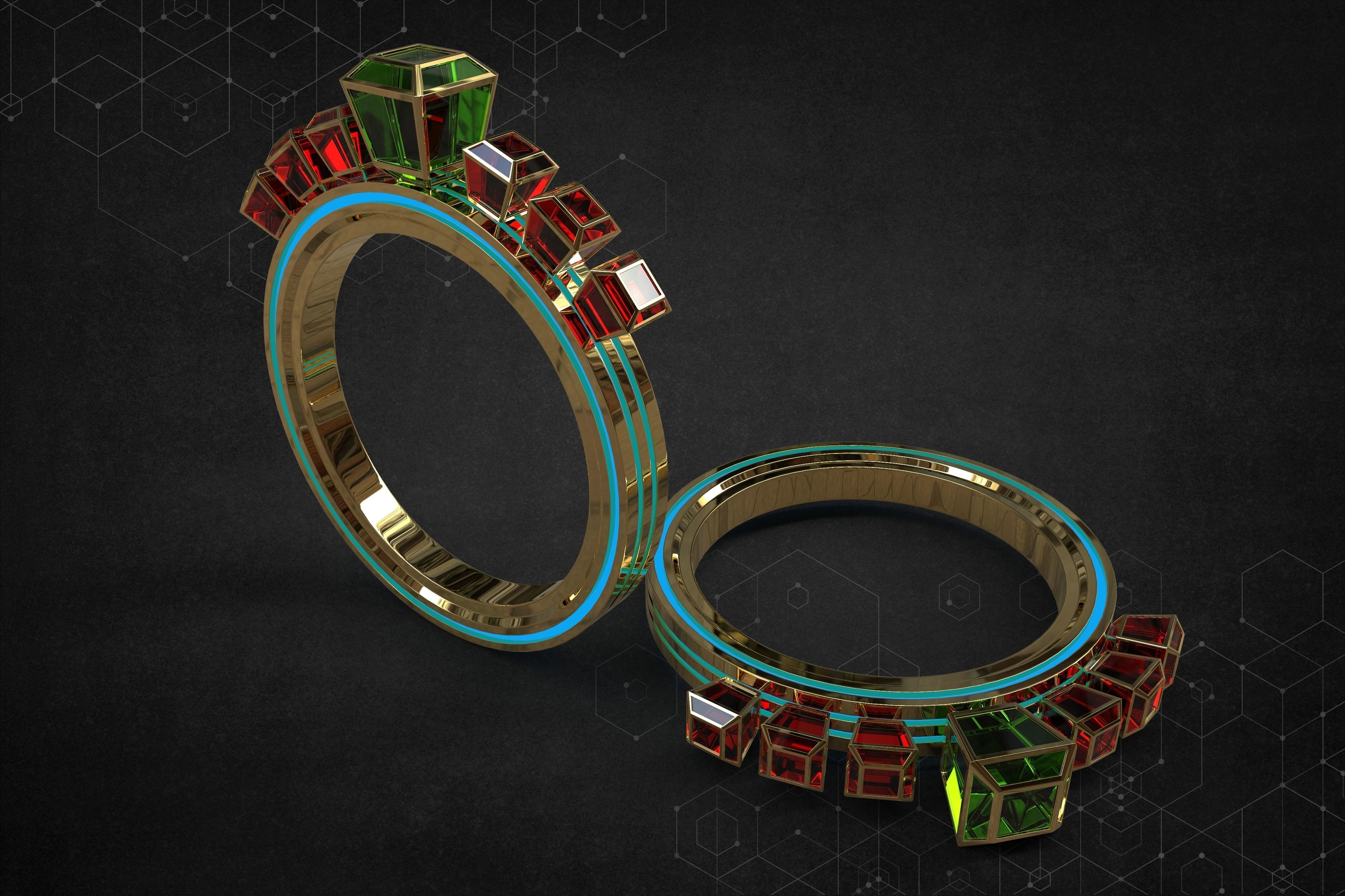 Ring Two 3D model_4