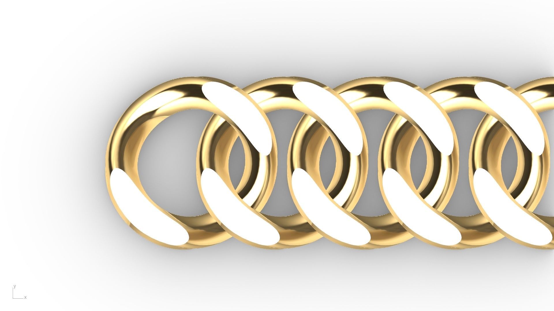 7 shapes cuban links stl verified  3D print model_53
