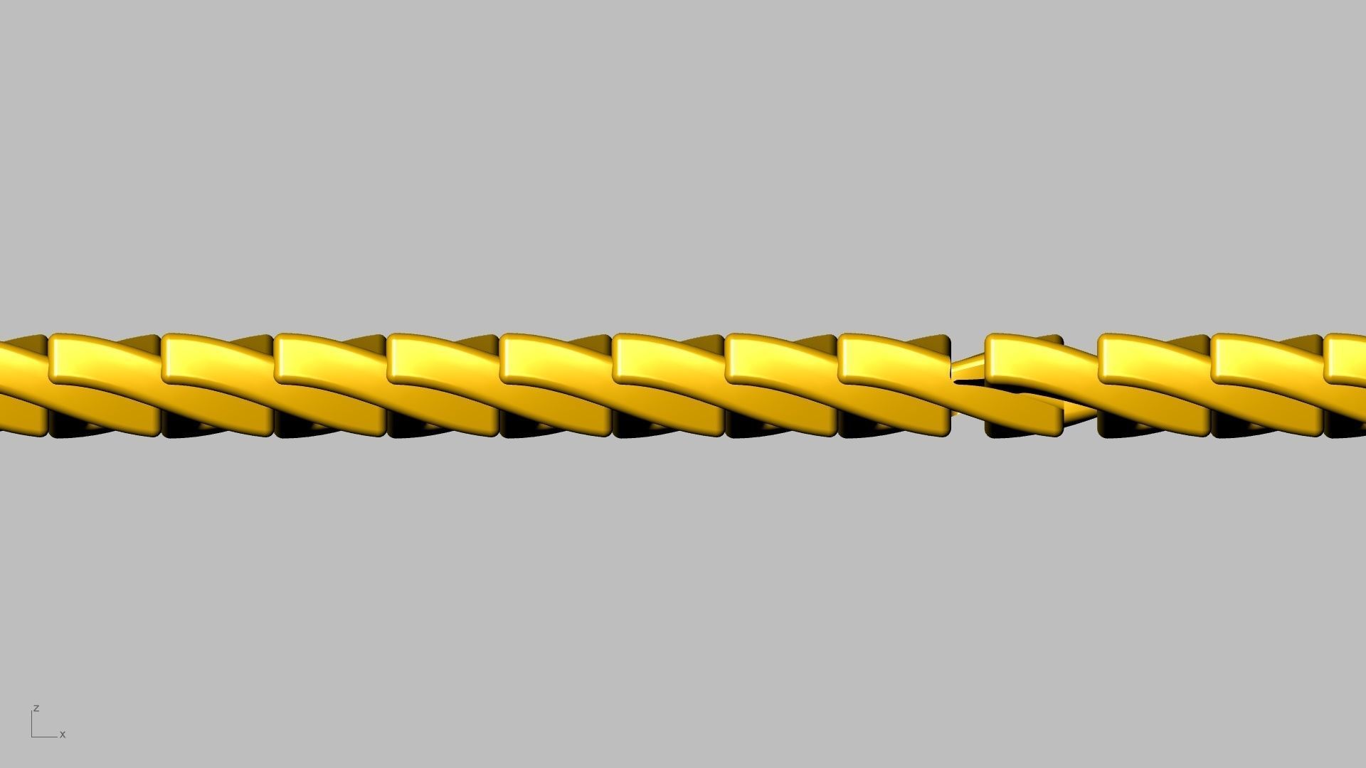 7 shapes cuban links stl verified  3D print model_30