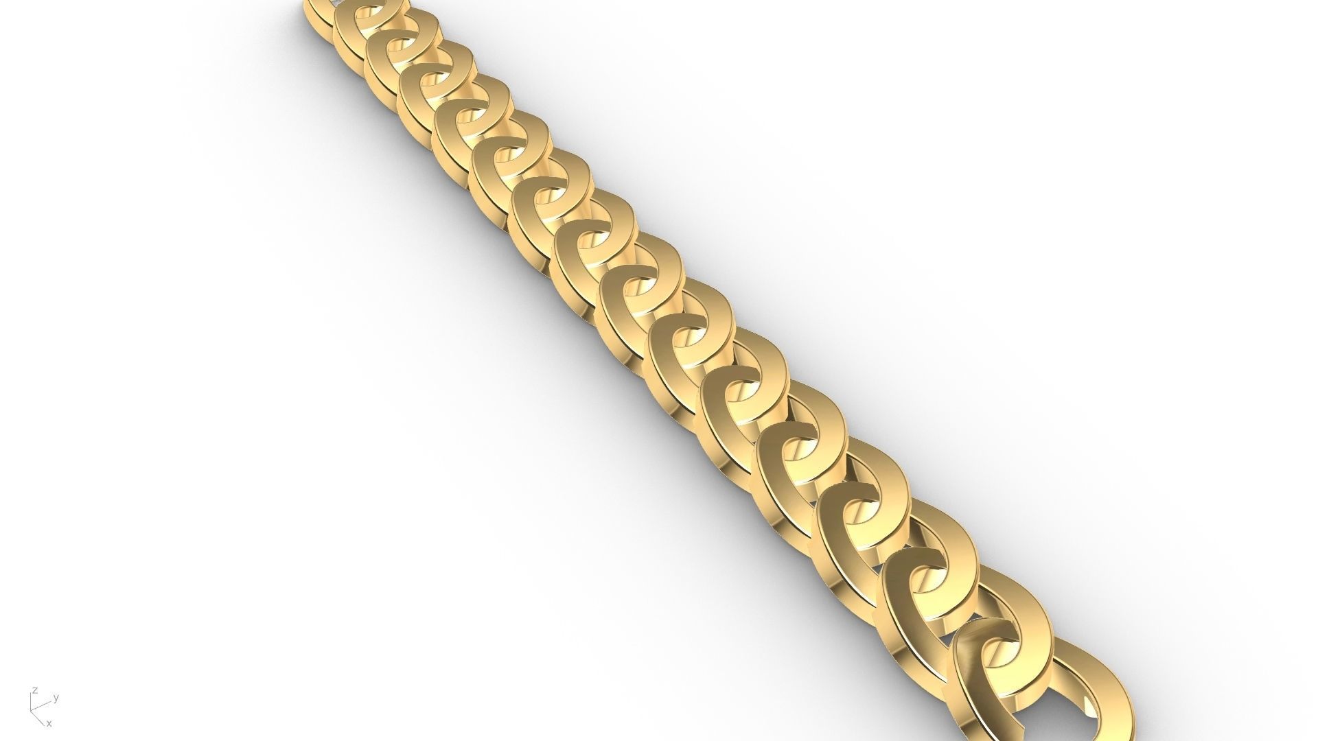 7 shapes cuban links stl verified  3D print model_73