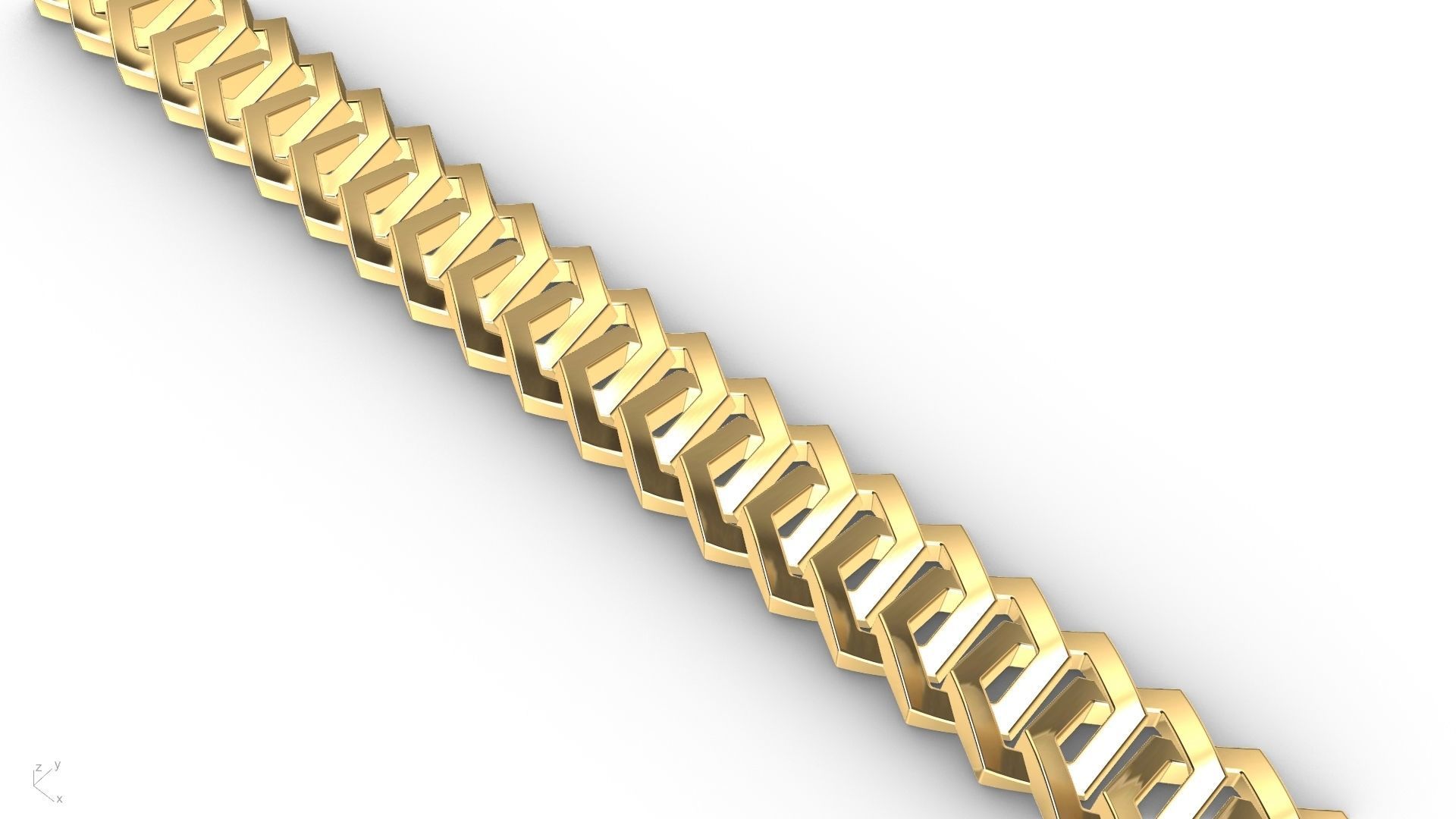 7 shapes cuban links stl verified  3D print model_47