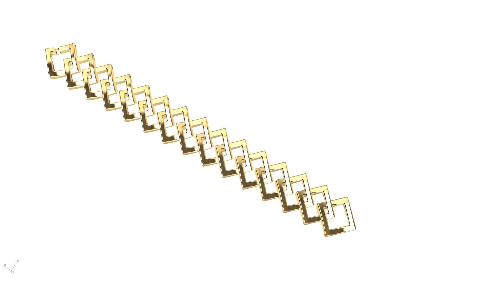 7 shapes cuban links stl verified  3D print model_38