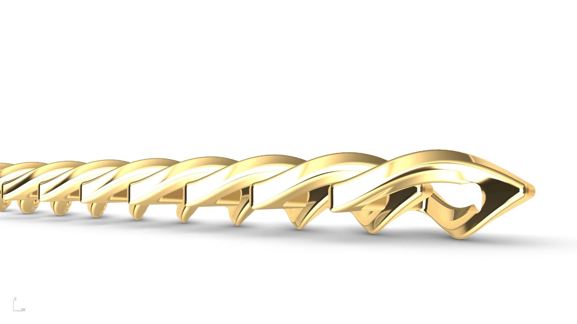 7 shapes cuban links stl verified  3D print model_3