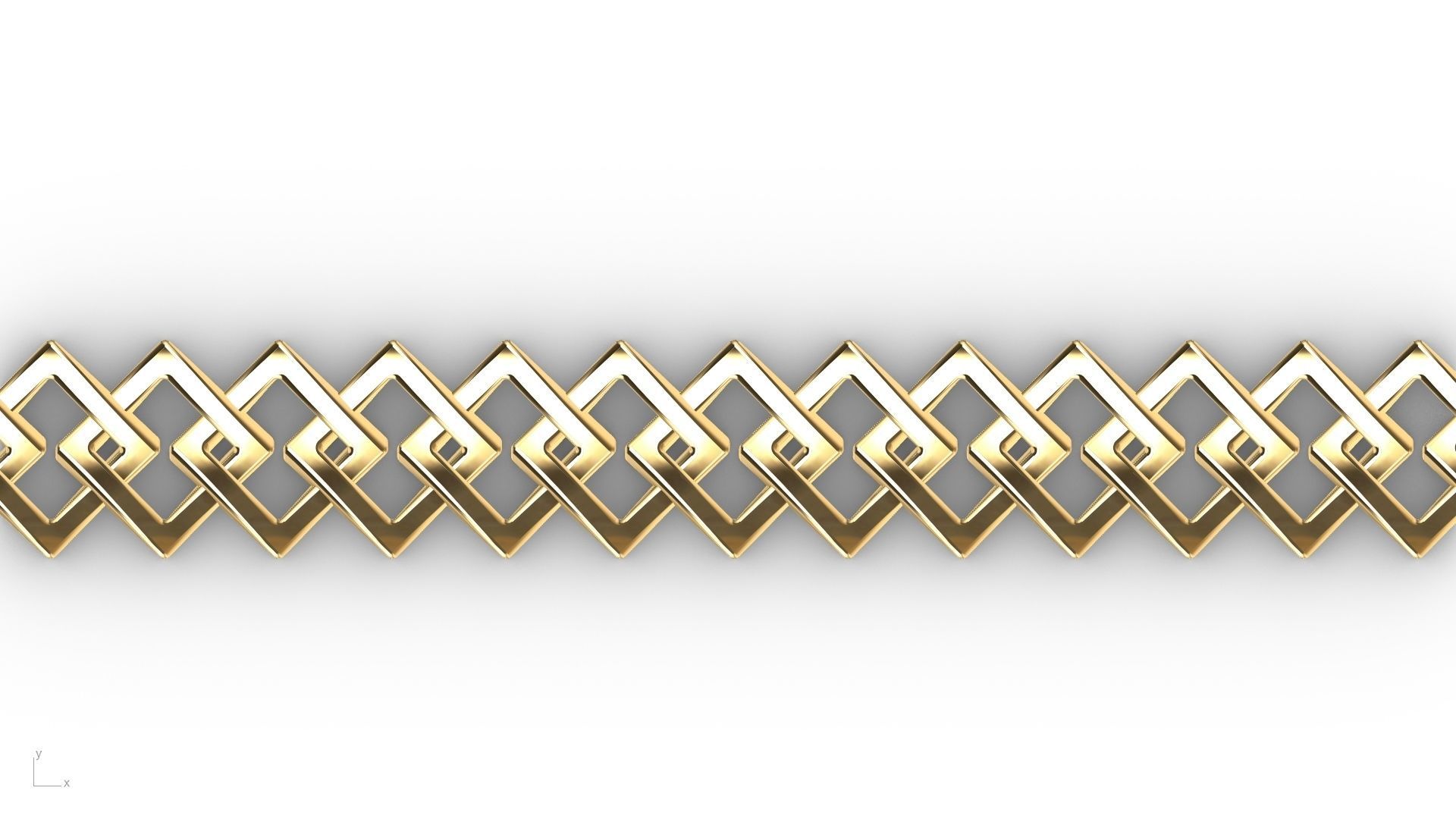 7 shapes cuban links stl verified  3D print model_40