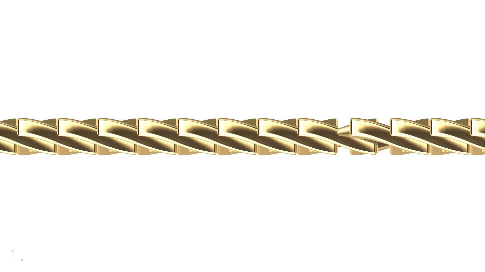 7 shapes cuban links stl verified  3D print model_22