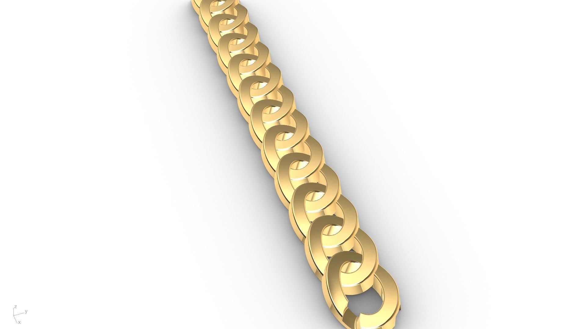 7 shapes cuban links stl verified  3D print model_72