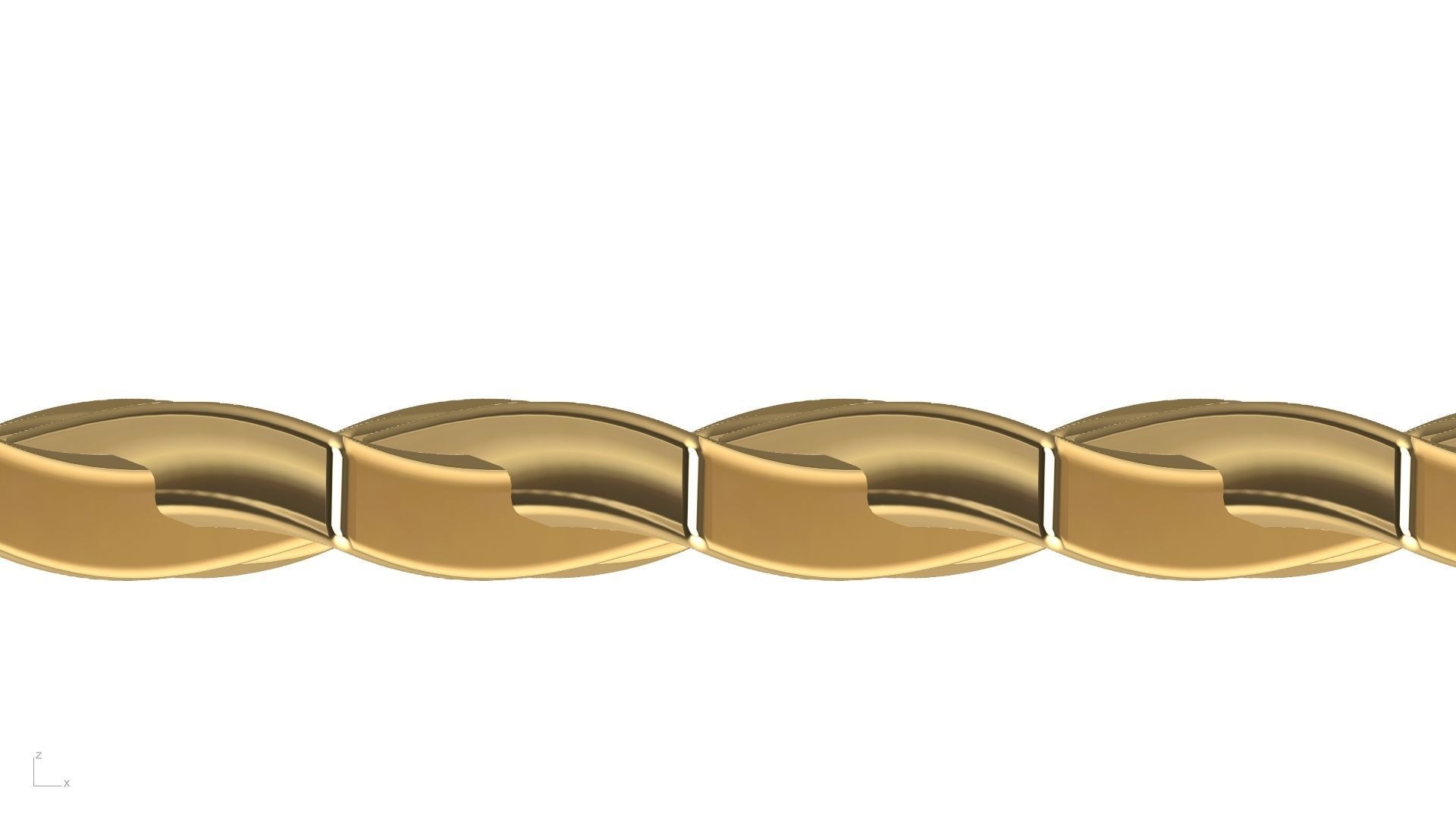 7 shapes cuban links stl verified  3D print model_42