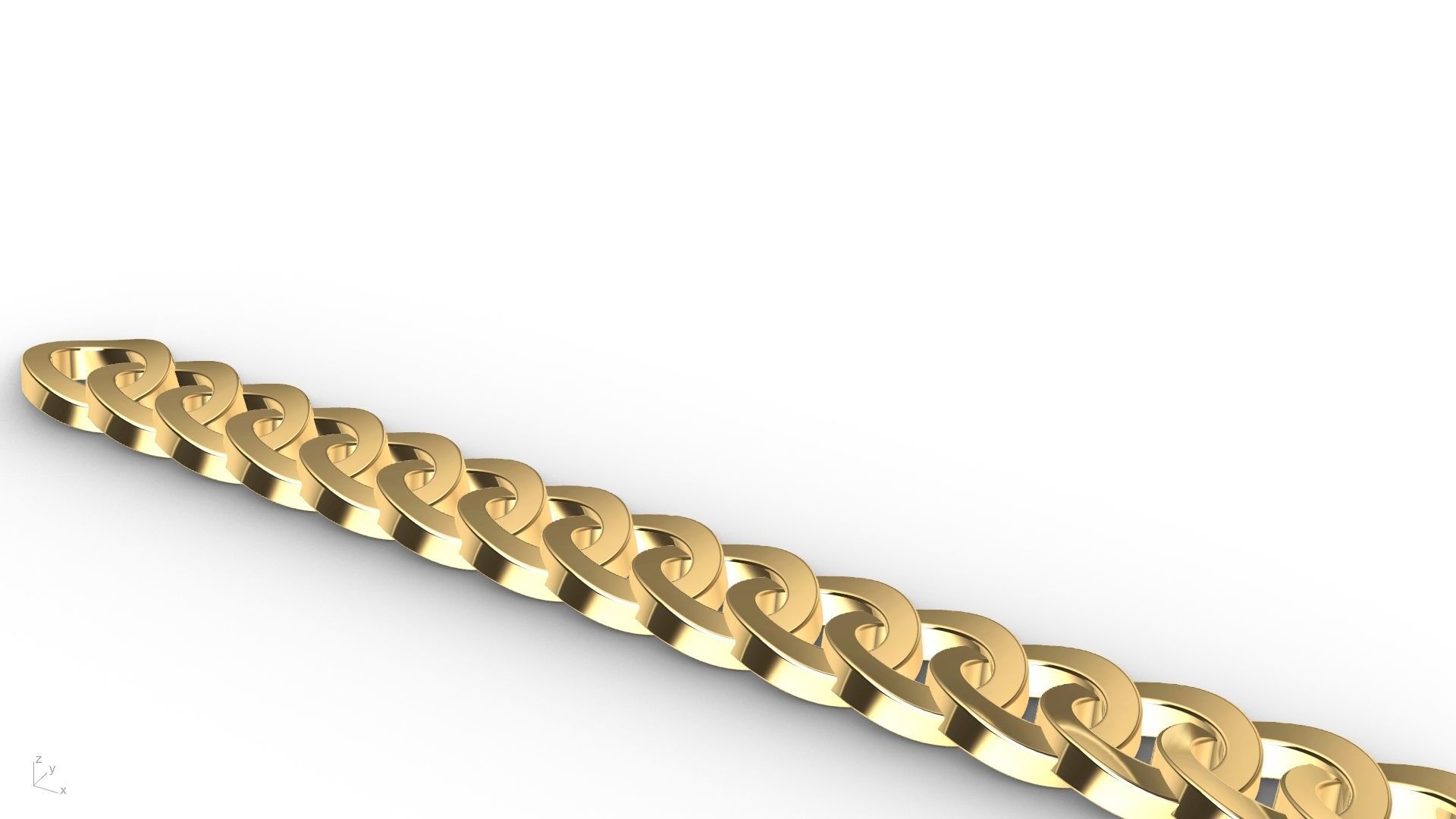 7 shapes cuban links stl verified  3D print model_68