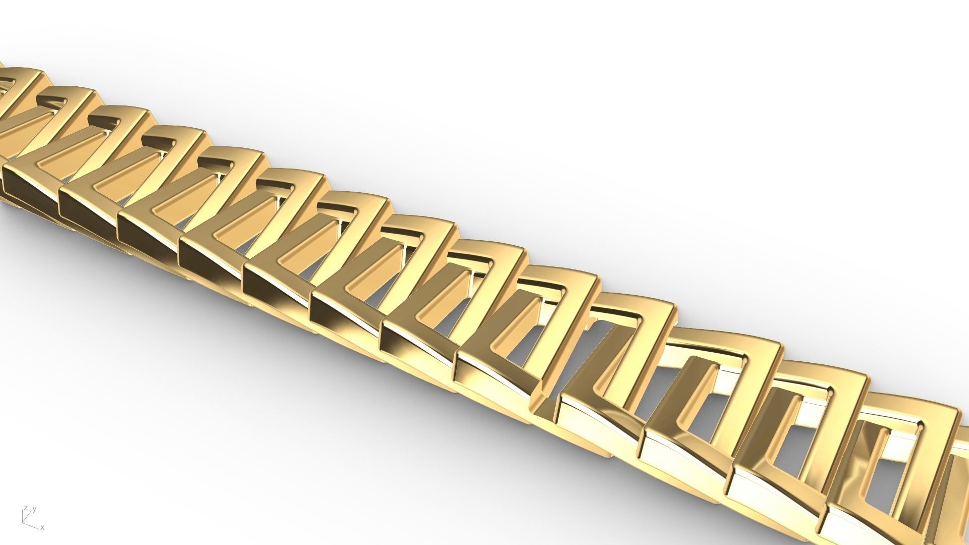 7 shapes cuban links stl verified  3D print model_19