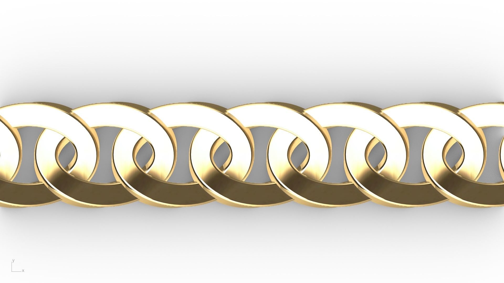 7 shapes cuban links stl verified  3D print model_66