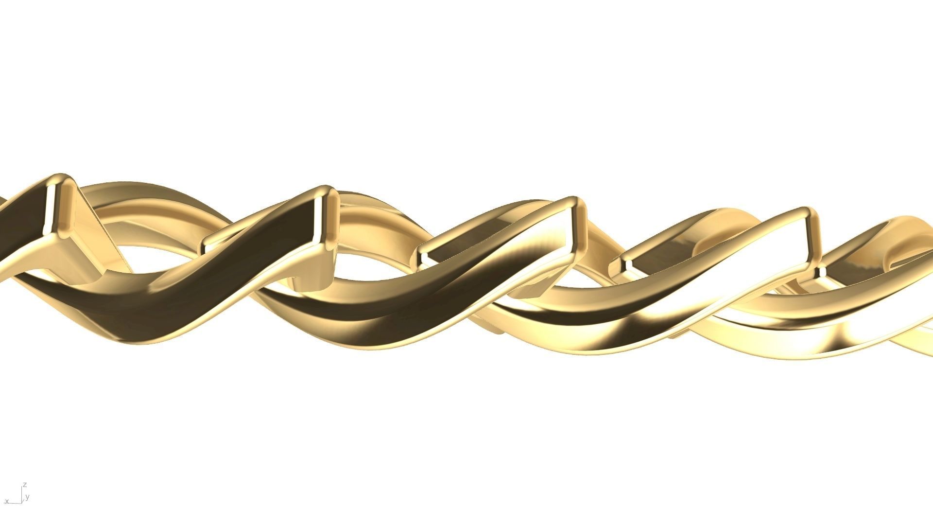 7 shapes cuban links stl verified  3D print model_6