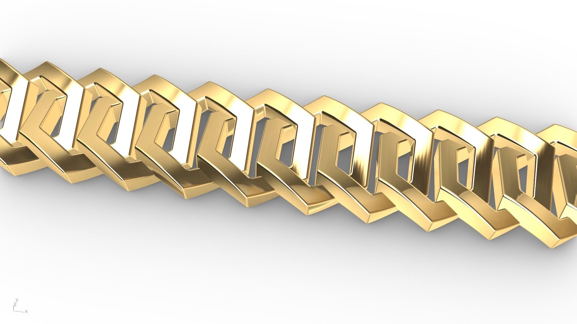 7 shapes cuban links stl verified  3D print model_46