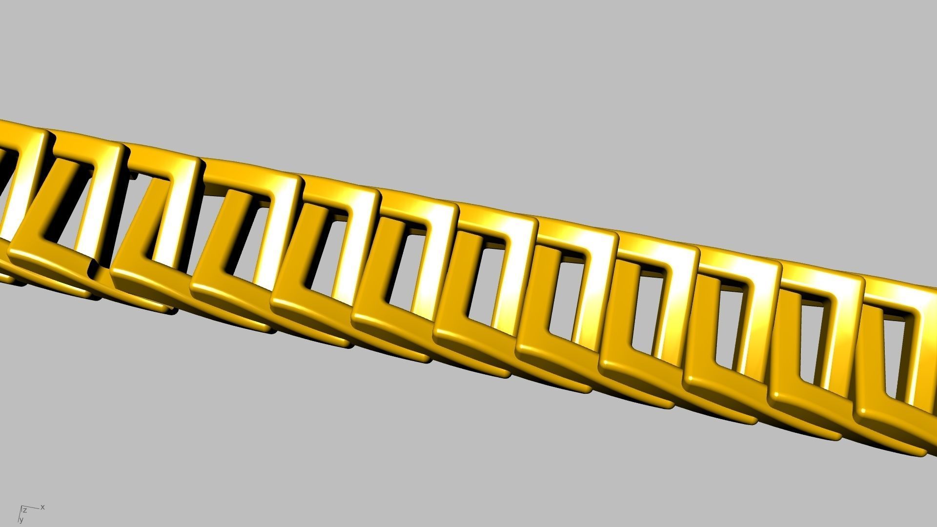 7 shapes cuban links stl verified  3D print model_29