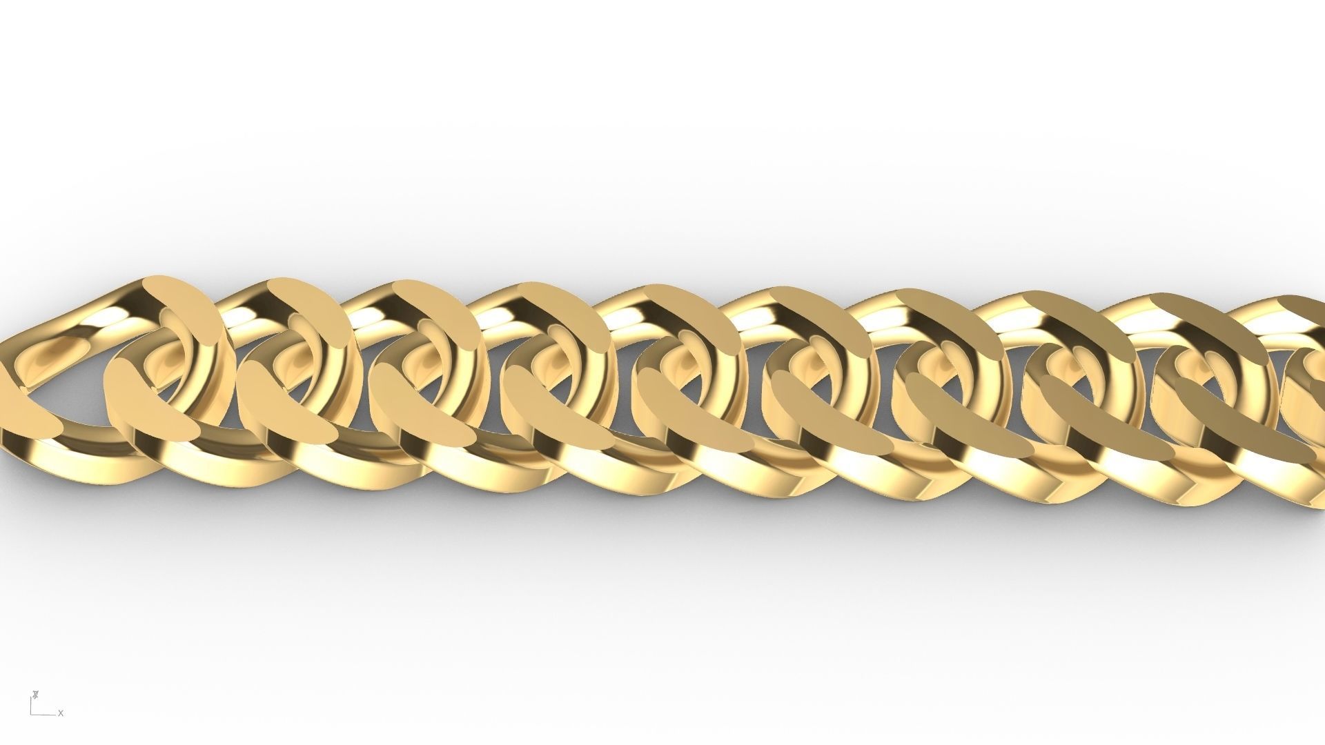 7 shapes cuban links stl verified  3D print model_54