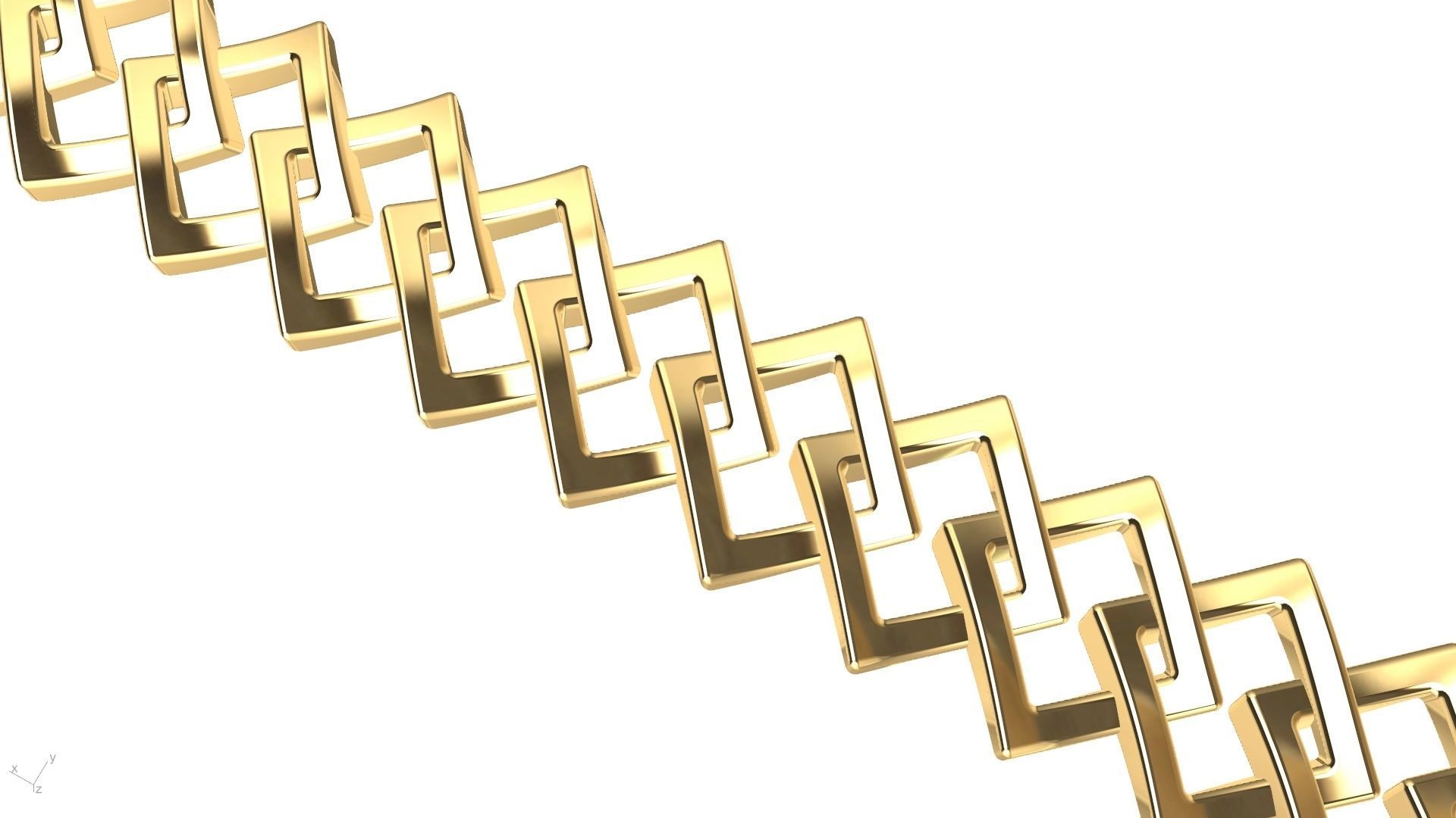 7 shapes cuban links stl verified  3D print model_39