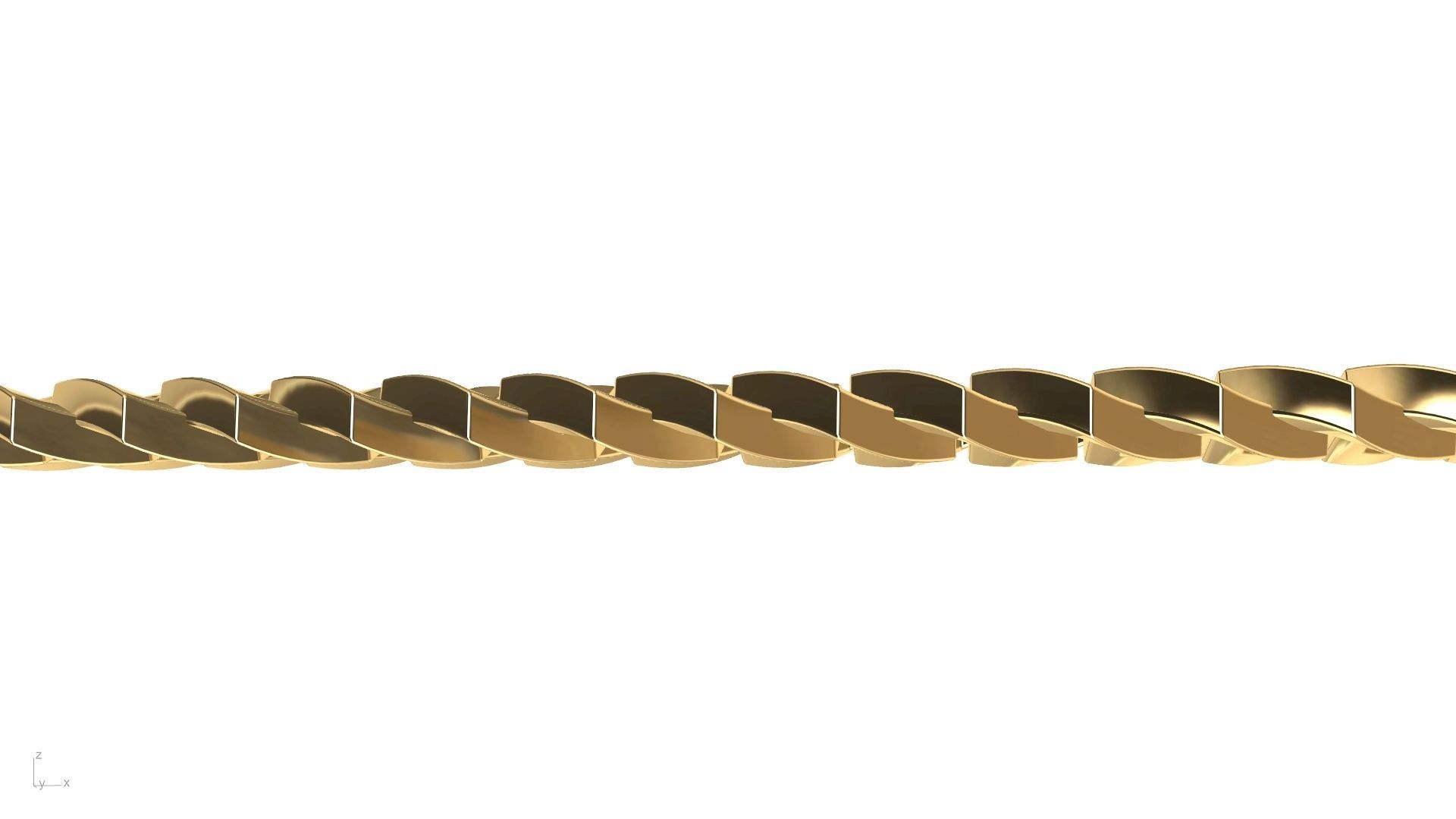 7 shapes cuban links stl verified  3D print model_48