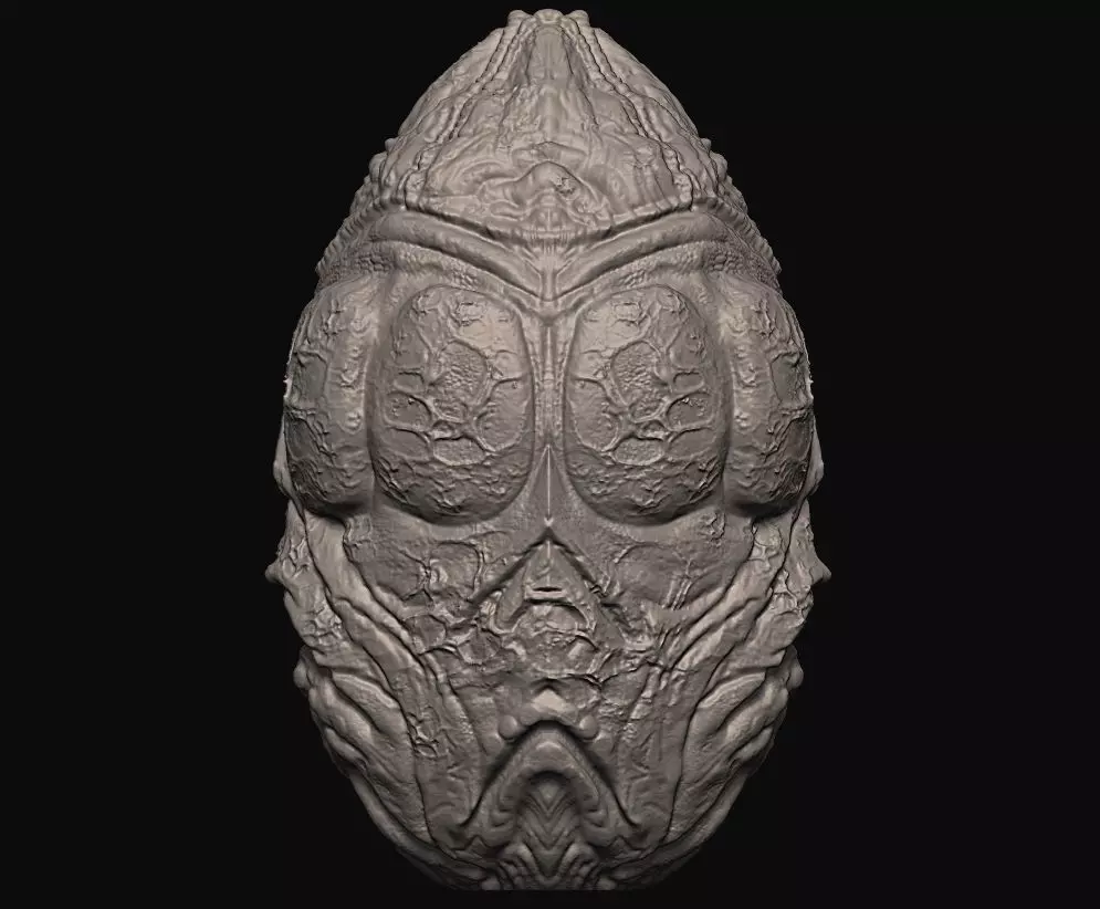Alien- Xenomorph - Avpegg - Egg - 1 to 6 3D print model_0
