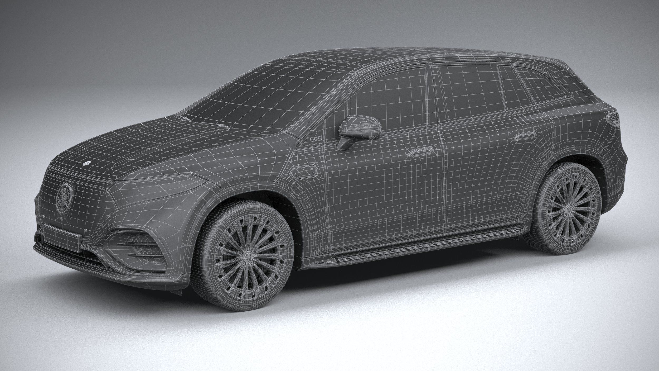 Mercedes-Benz EQS SUV 2023 3D model_28