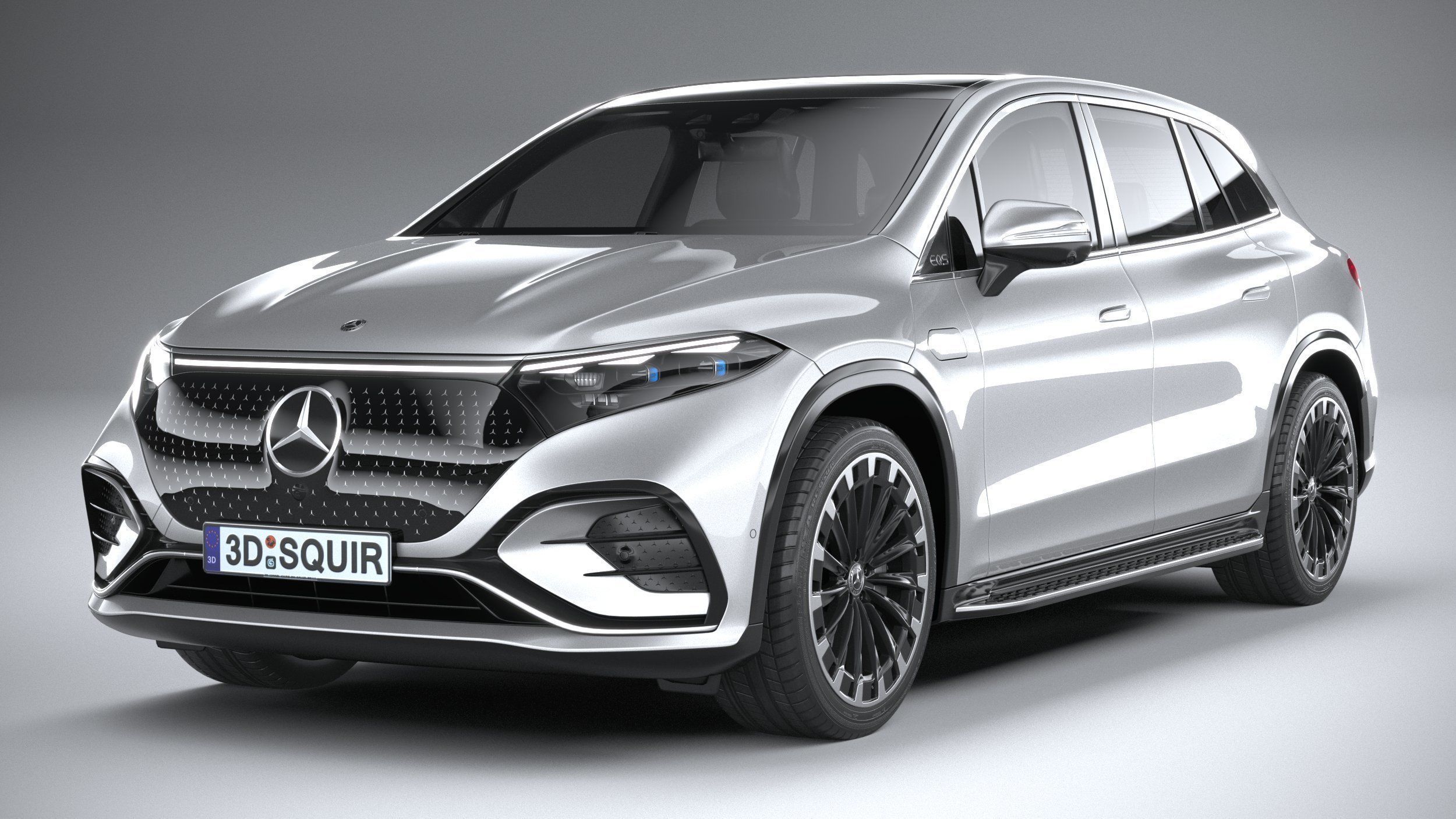 Mercedes-Benz EQS SUV 2023 3D model_2