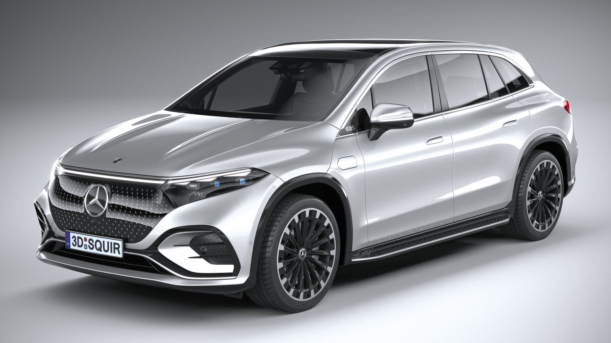 Mercedes-Benz EQS SUV 2023 3D model_1