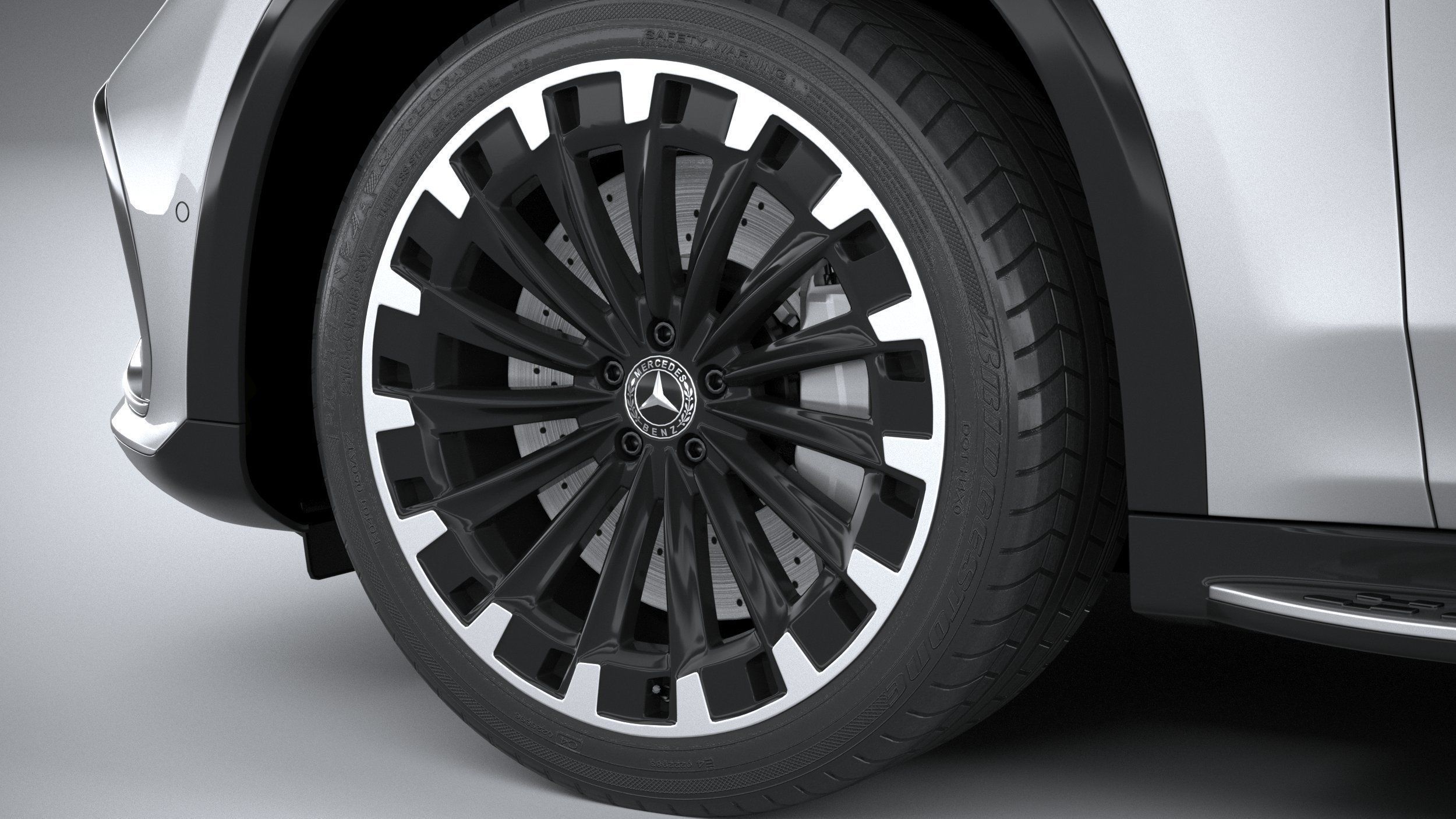 Mercedes-Benz EQS SUV 2023 3D model_16