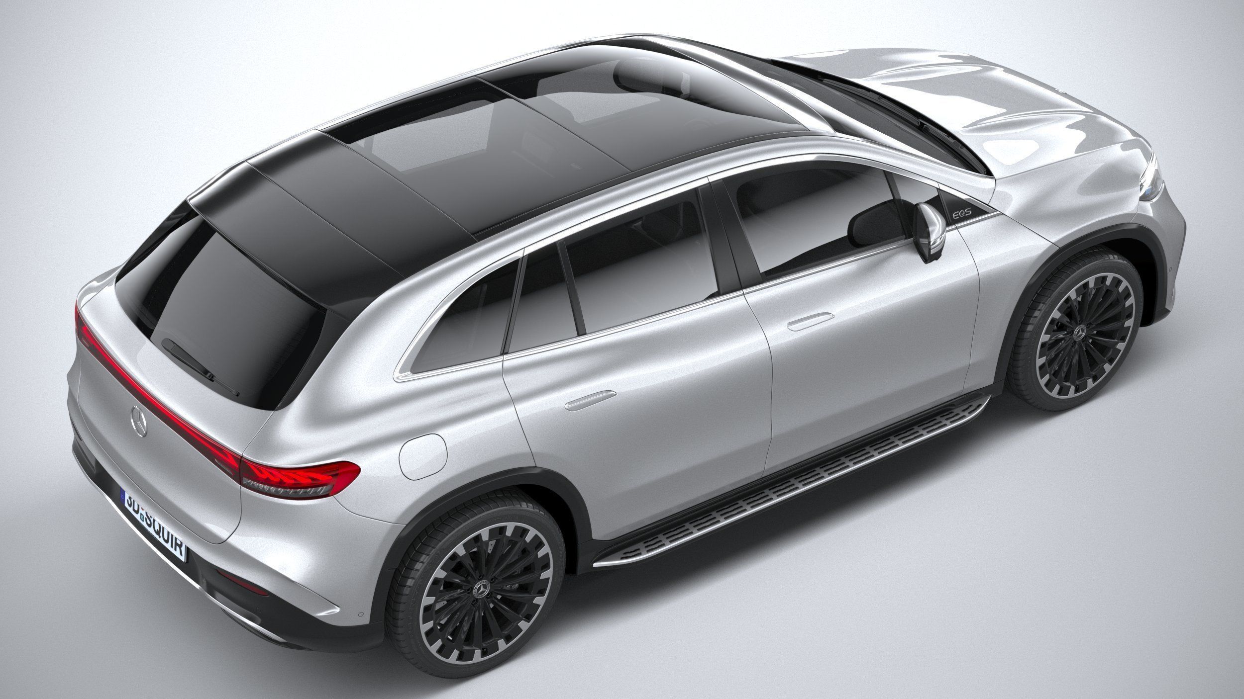 Mercedes-Benz EQS SUV 2023 3D model_10