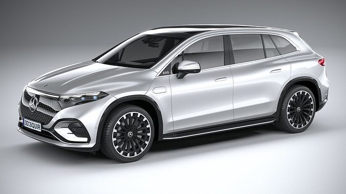 Mercedes-Benz EQS SUV 2023 3D model