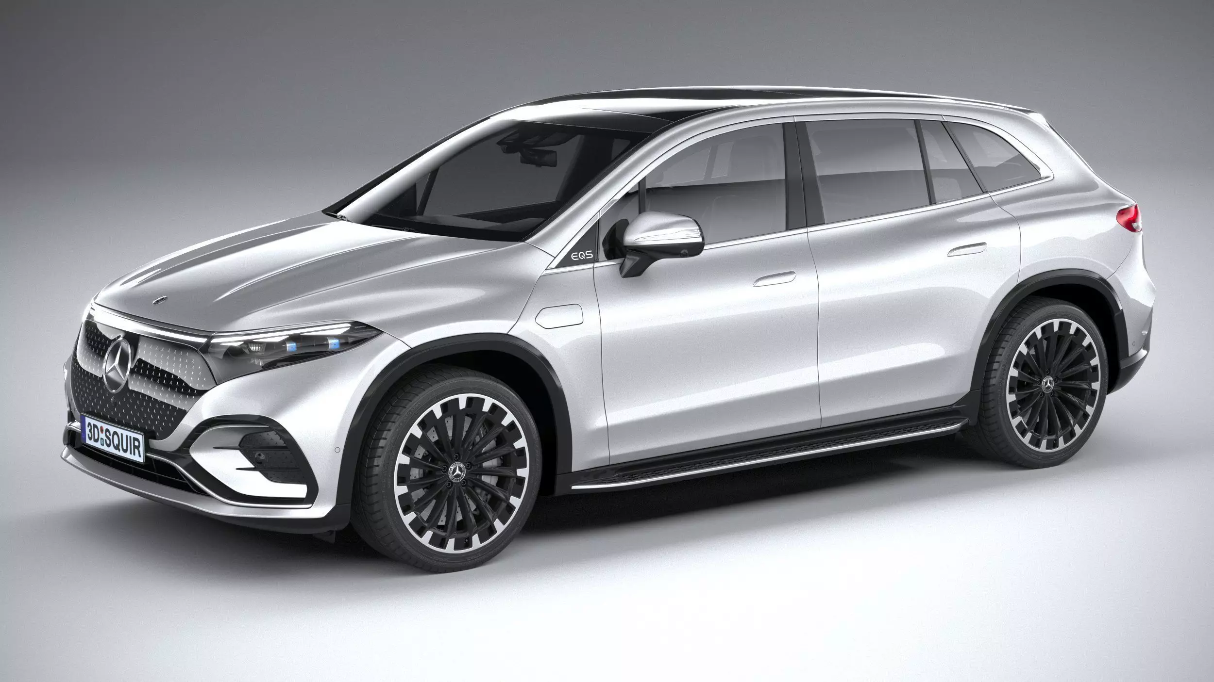 Mercedes-Benz EQS SUV 2023 3D model_0