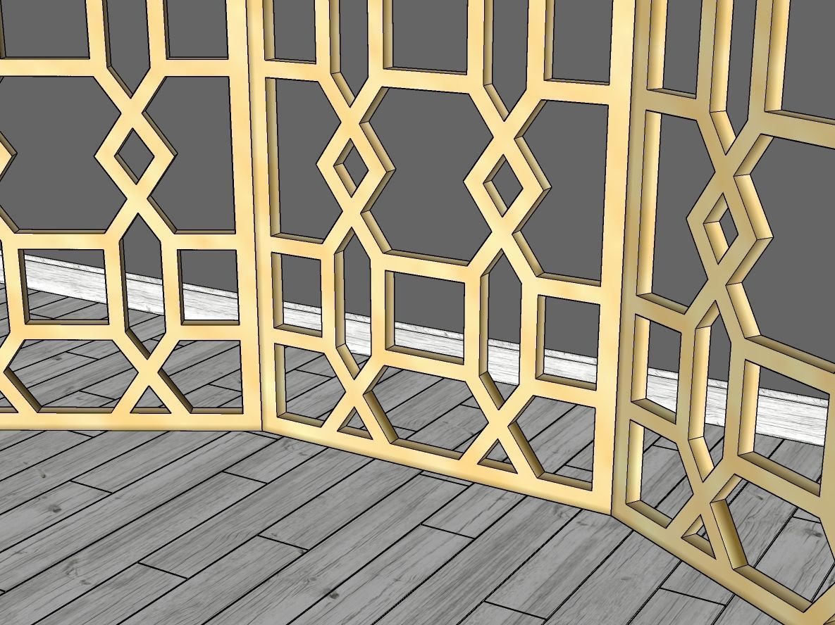 Decorative Panel 7 3D model_7
