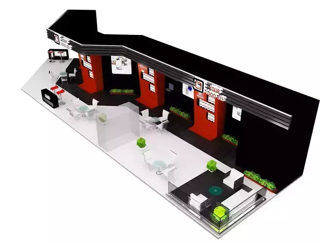  Booth Exhibition Stand a462 