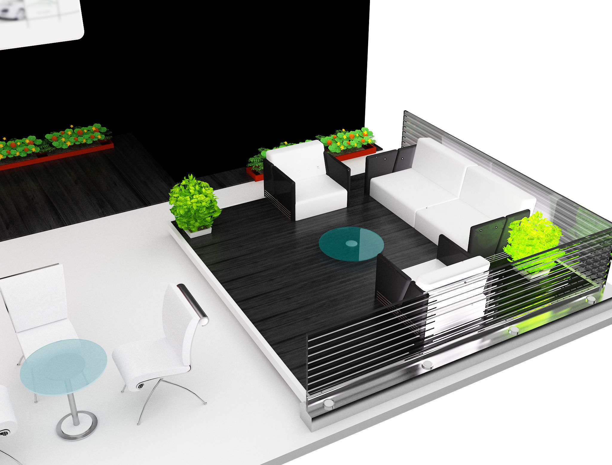  Booth Exhibition Stand a462  3D model_21