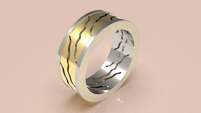 Designer Ring  3D print model