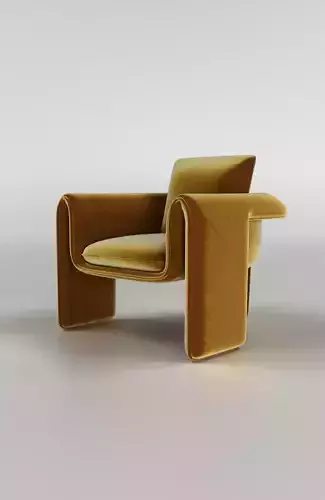 velvet chair