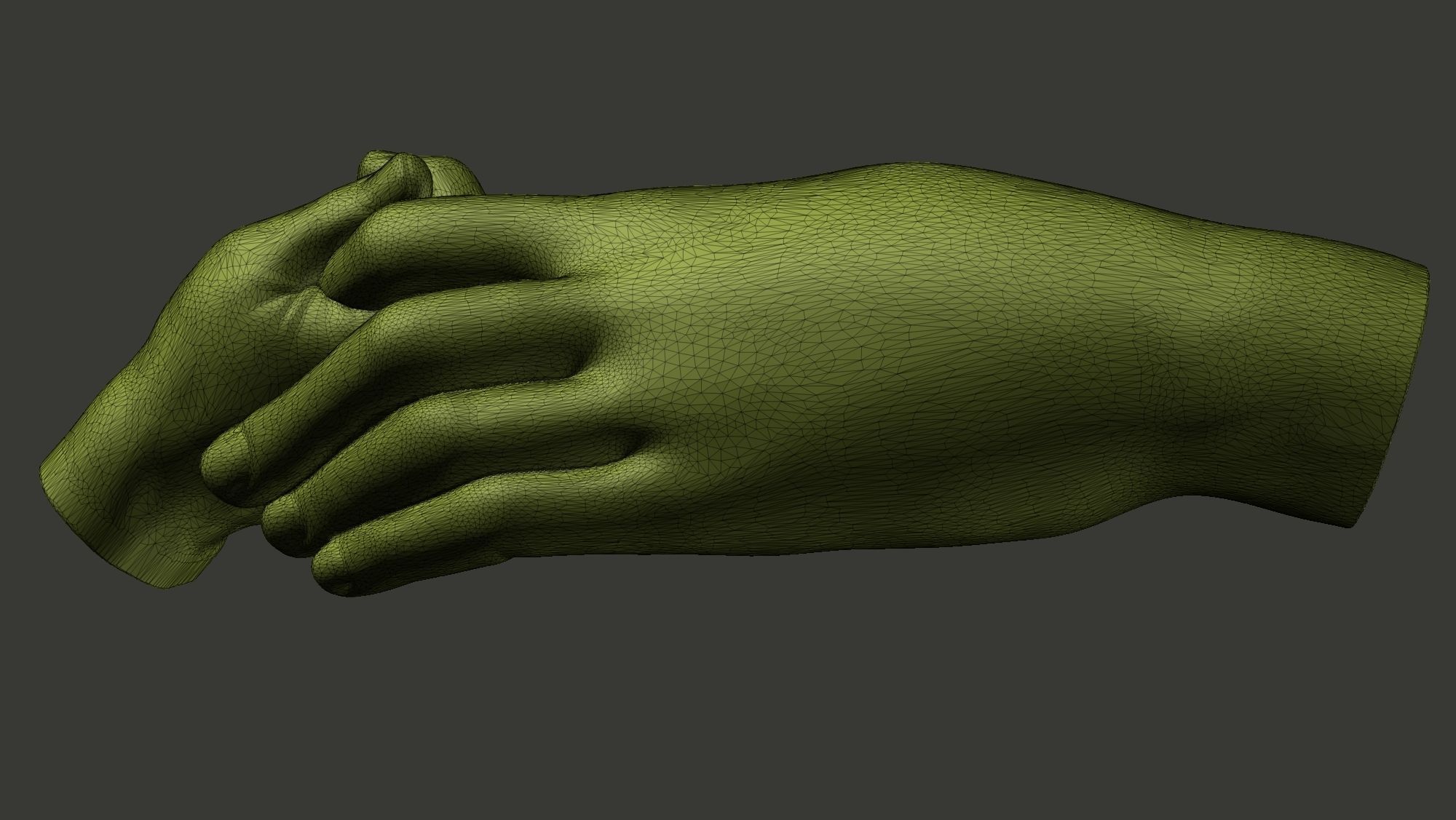 Mother and Baby Hands 3d print model 3D print model_15