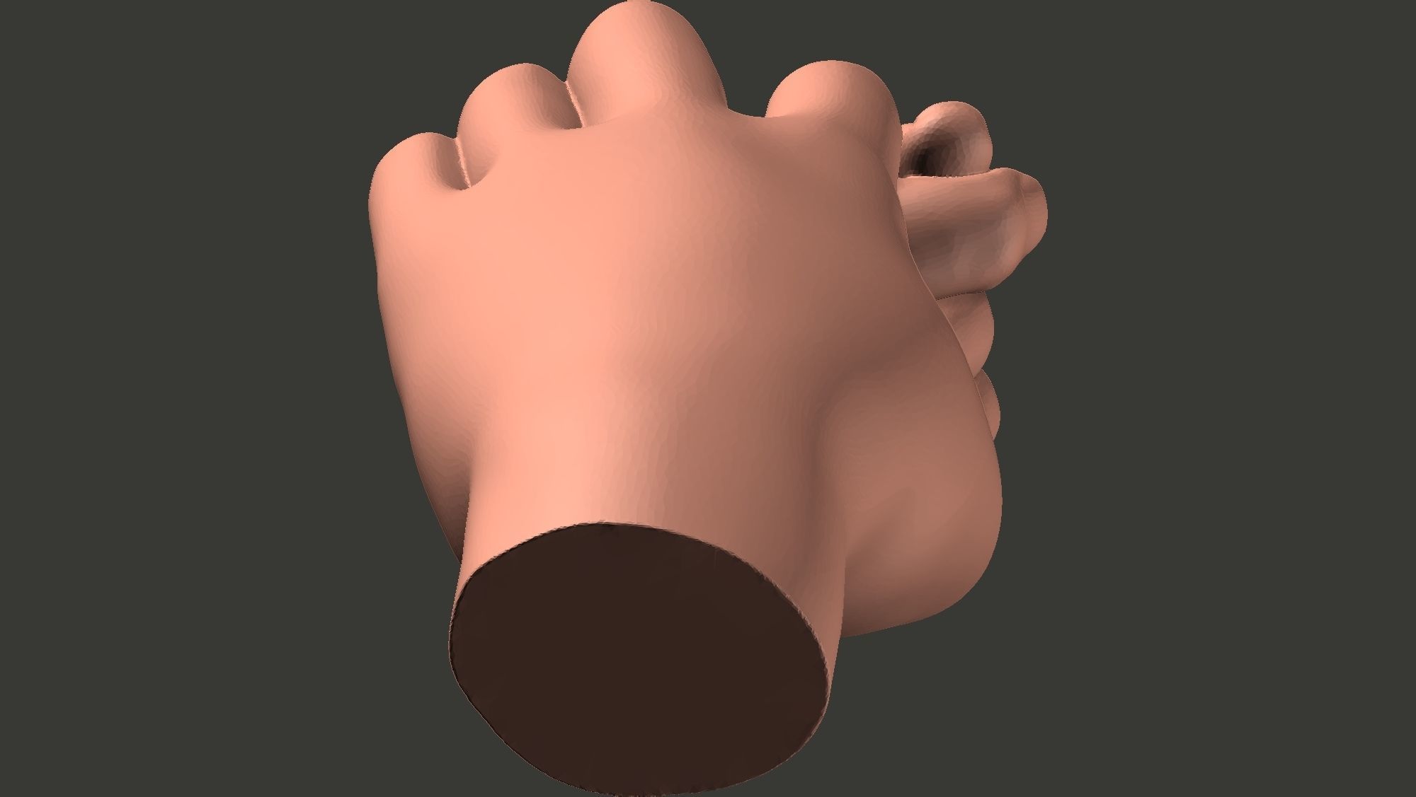 Mother and Baby Hands 3d print model 3D print model_27