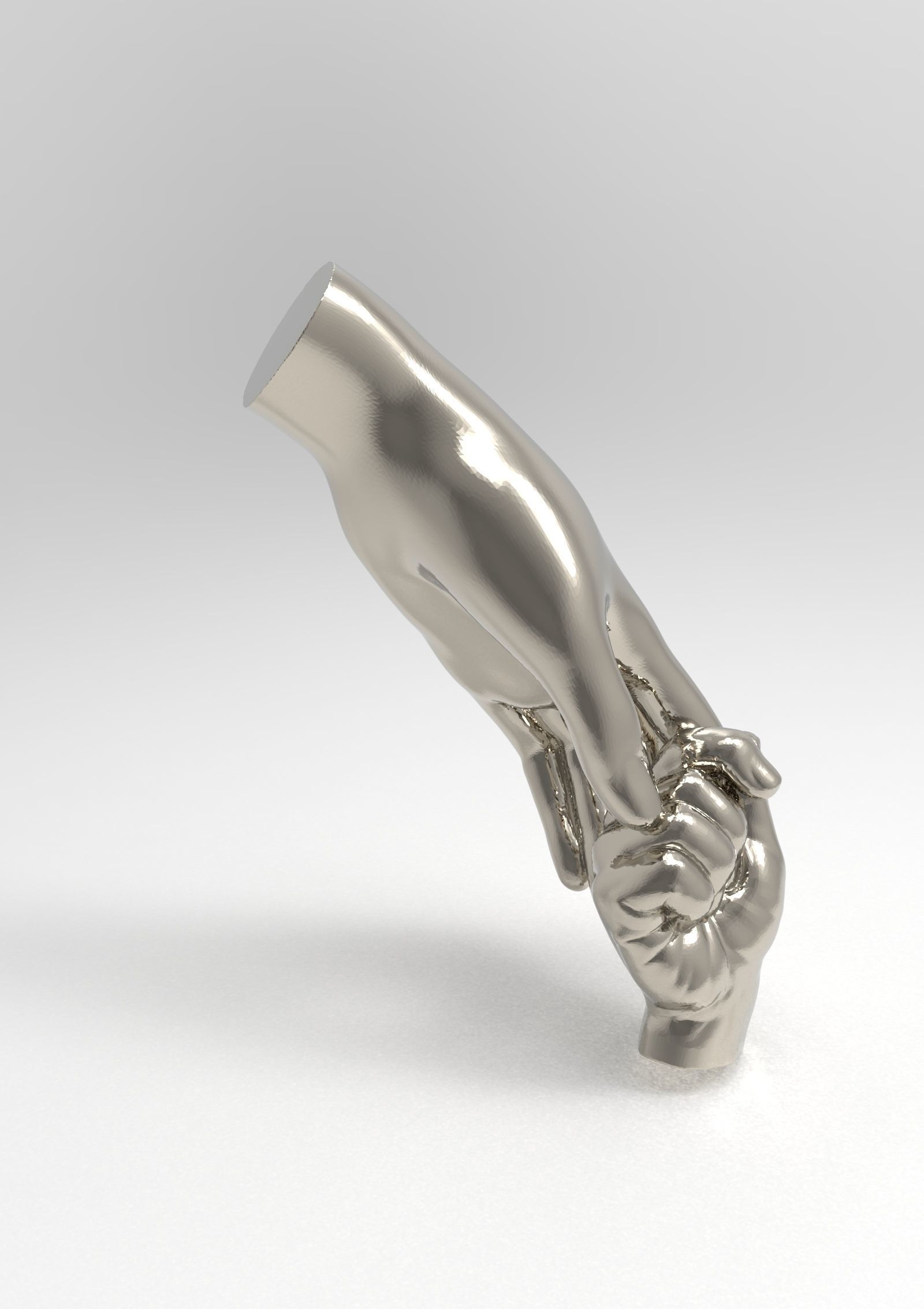 Mother and Baby Hands 3d print model 3D print model_35