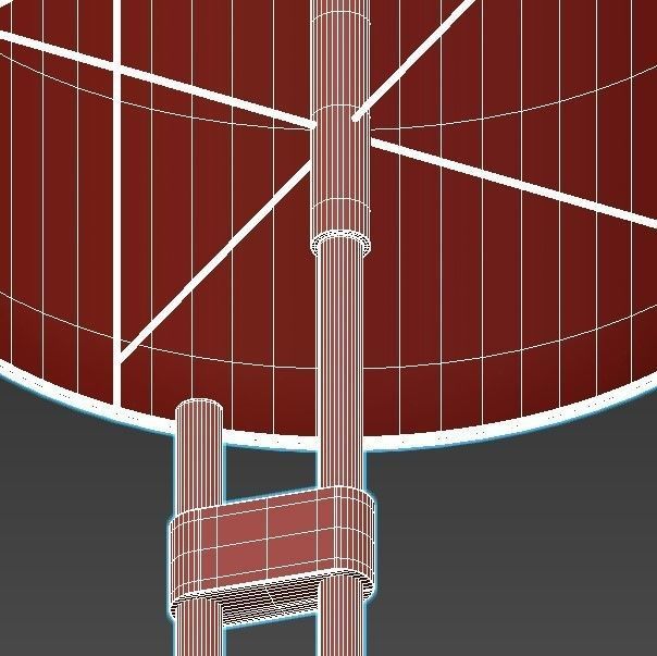 SOPORTE BLACKENED BRASS FLOOR LAMP 3D model_5