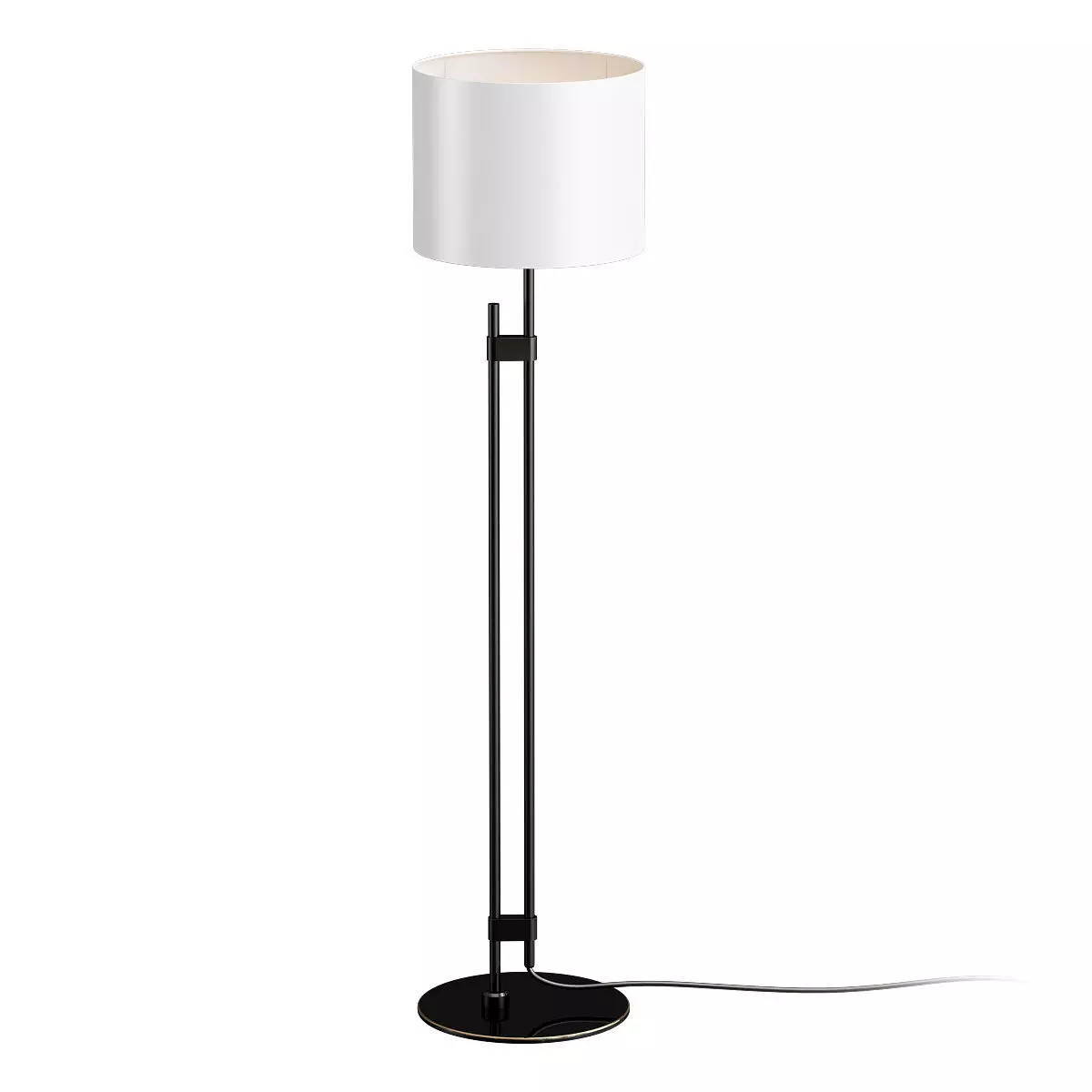 SOPORTE BLACKENED BRASS FLOOR LAMP 3D model_0