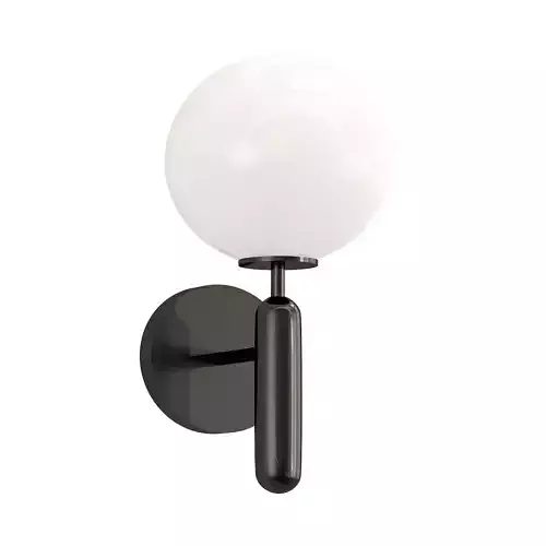 raffin wall light with ball
