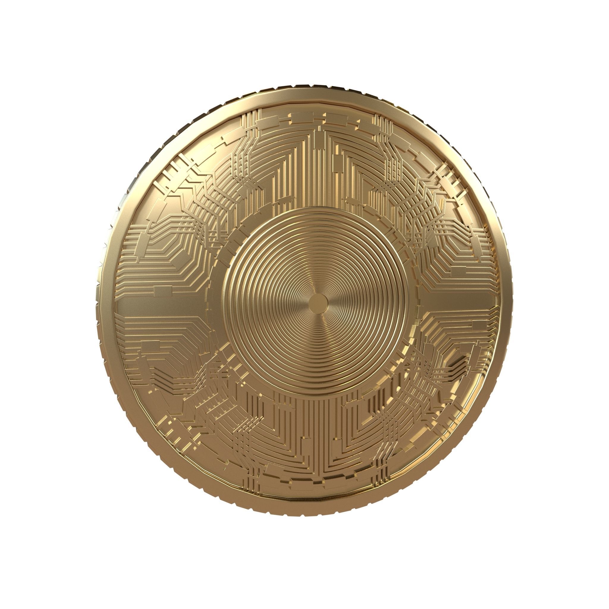Cardano Coin v6 003 3D model_7