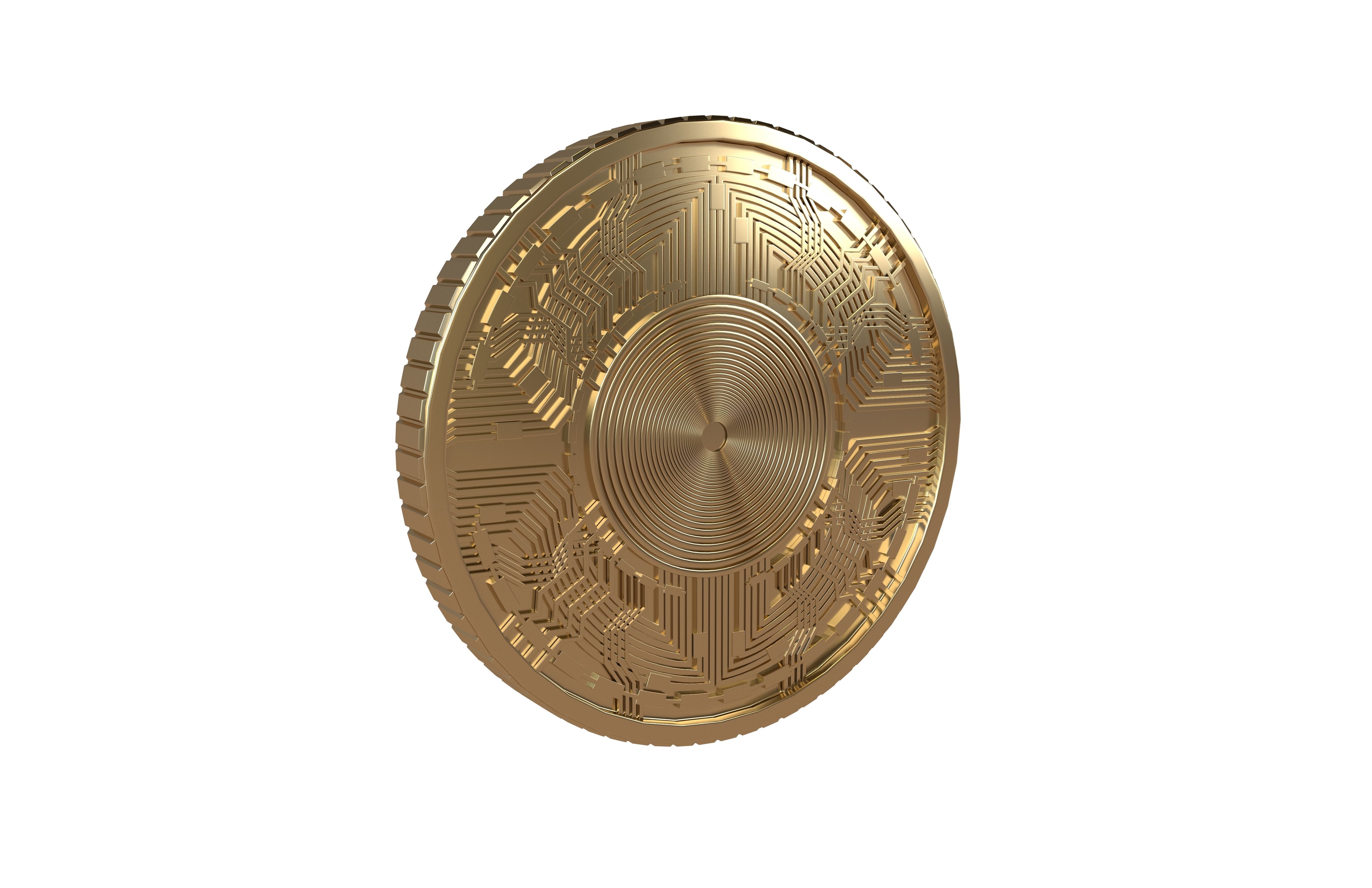 Cardano Coin v6 003 3D model_6