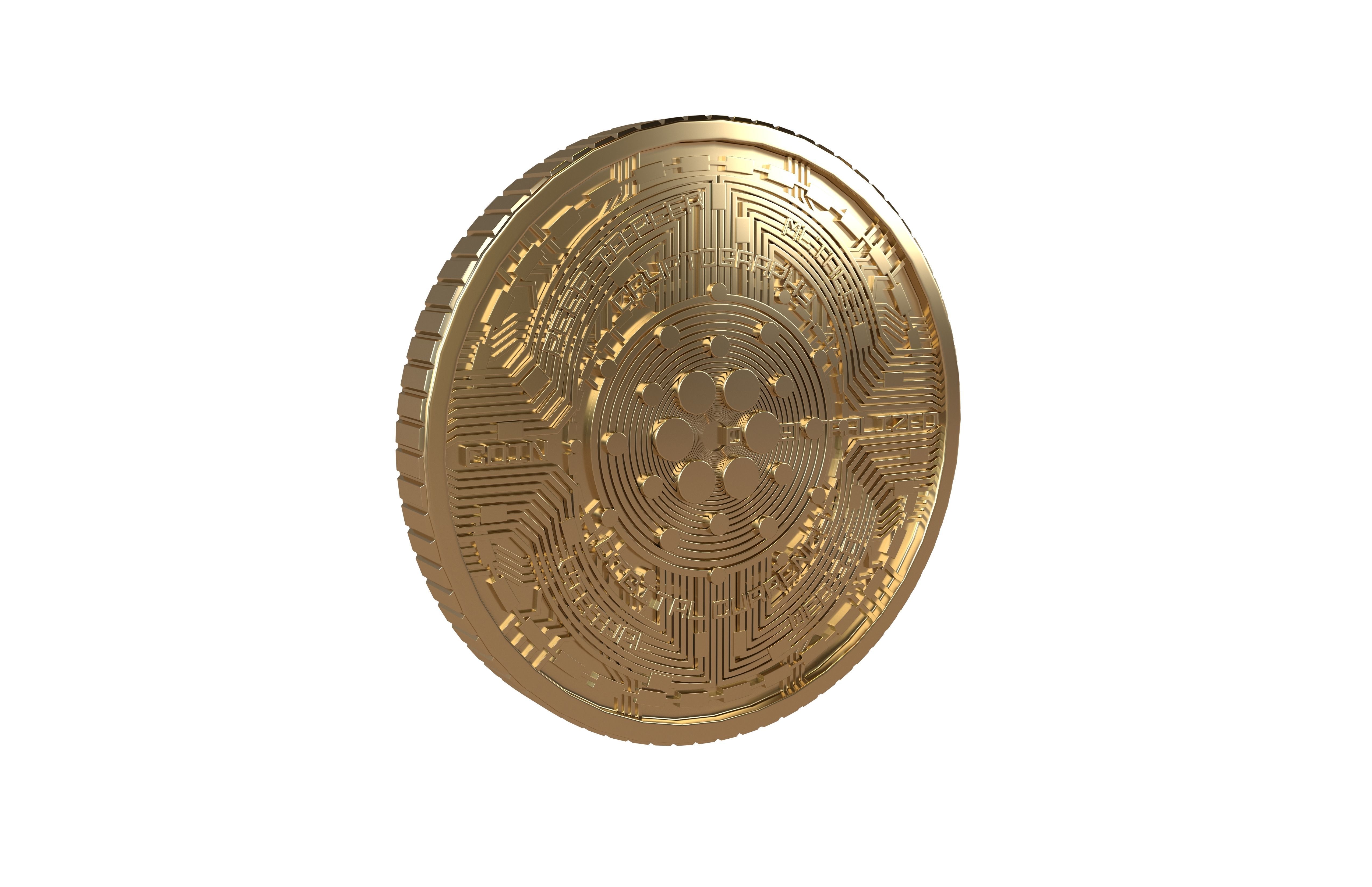 Cardano Coin v6 003 3D model_1