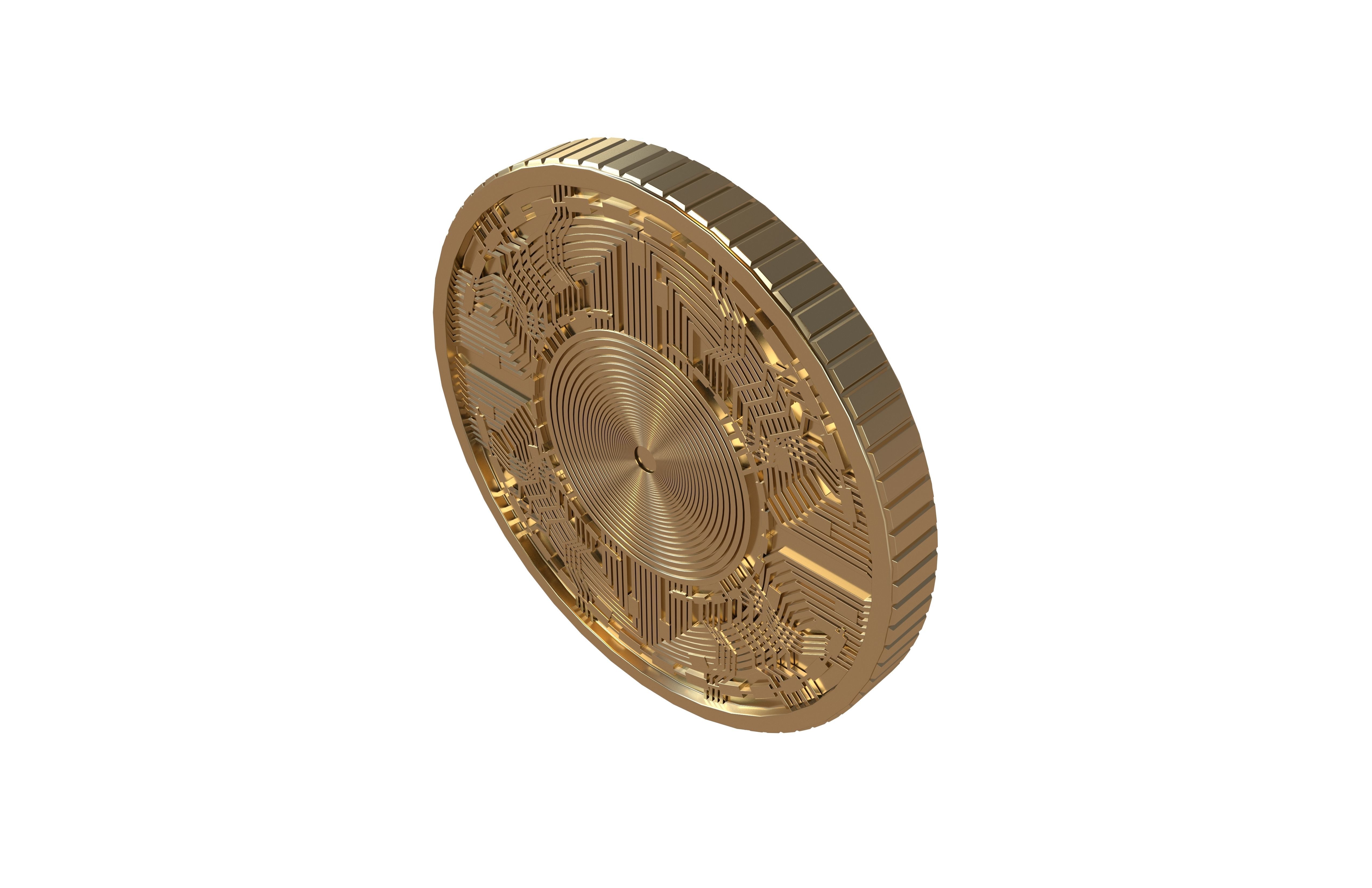 Cardano Coin v6 003 3D model_5