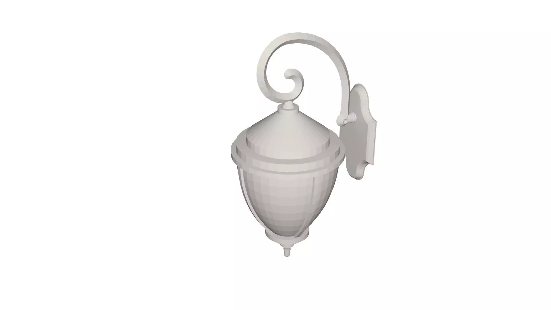 Exterior Lamp 3D model