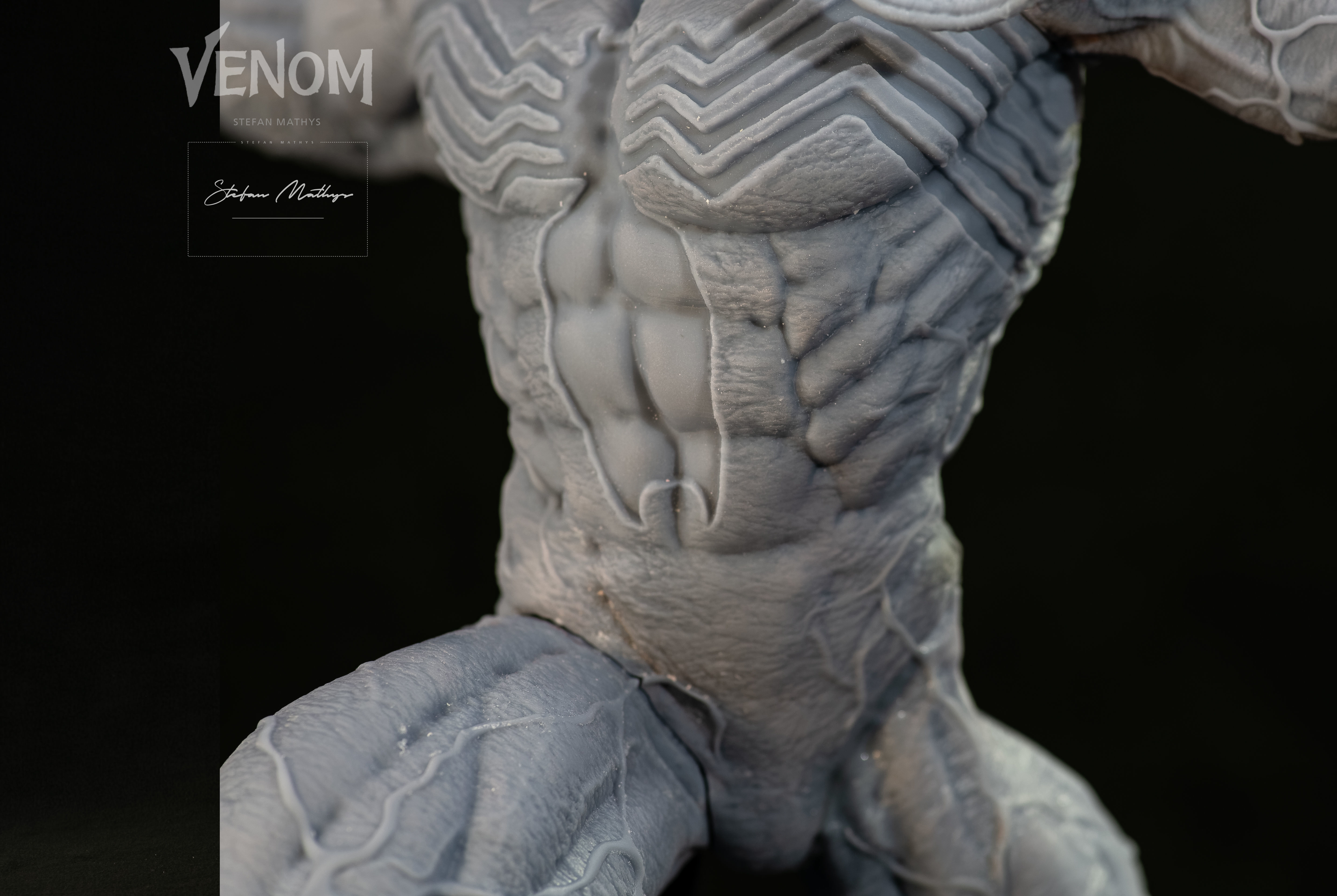 Venom 3D Printing Statue 3D print model_19
