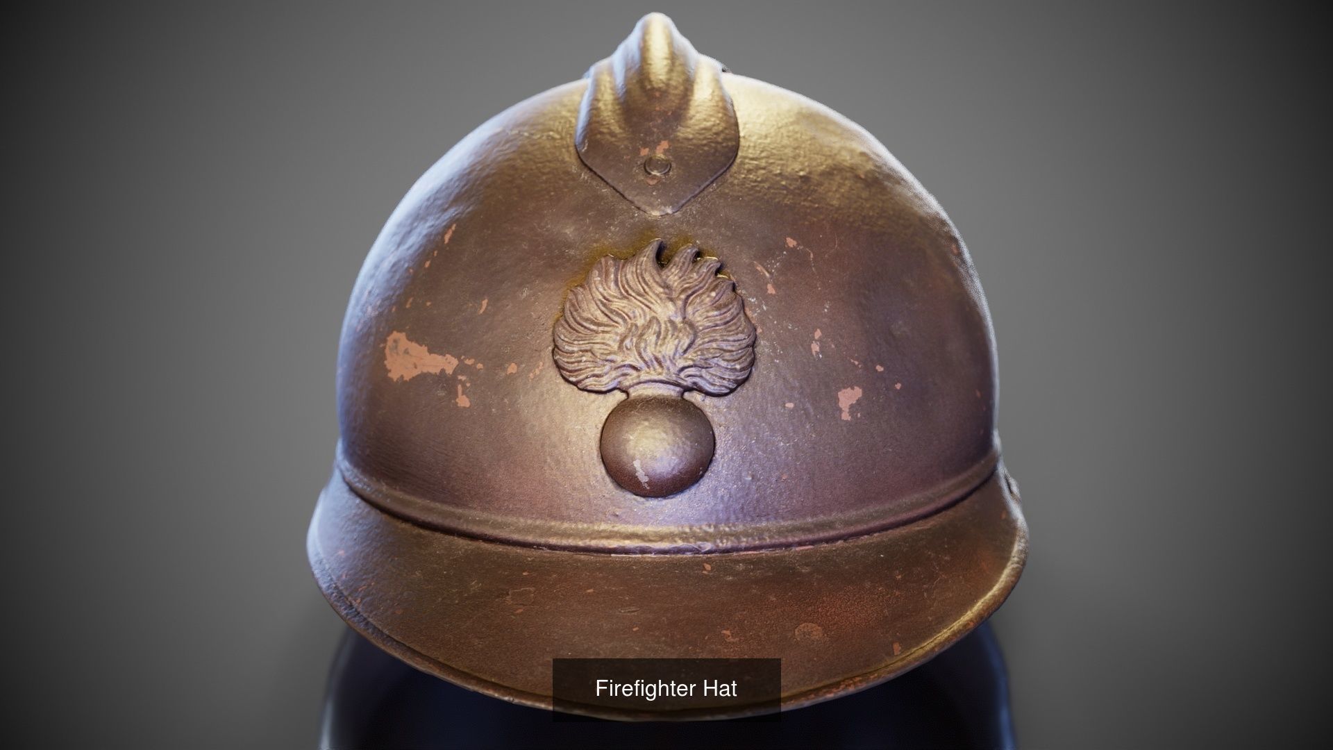 32 Hats and Helmets 3D Model Collection_61