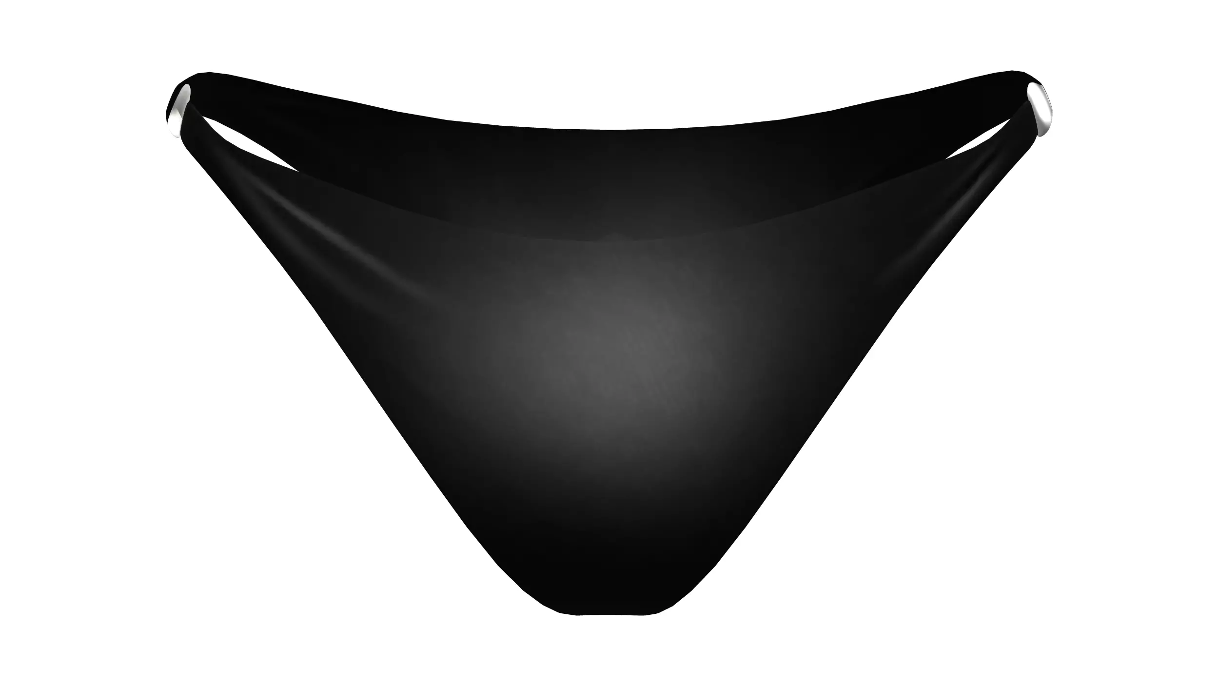 Bottom With Side Bids Low-poly 3D model