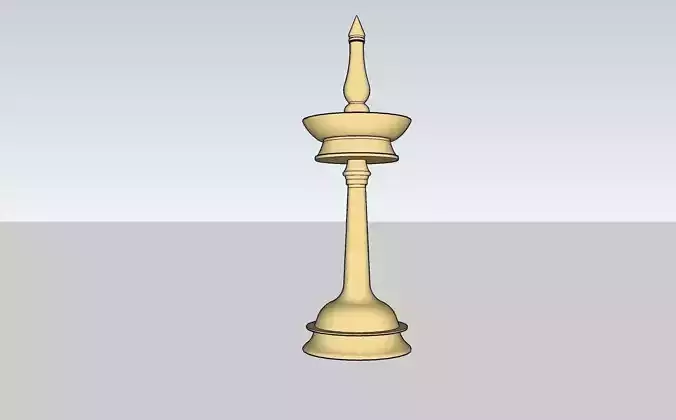 kerala oil lamp vilakku 2